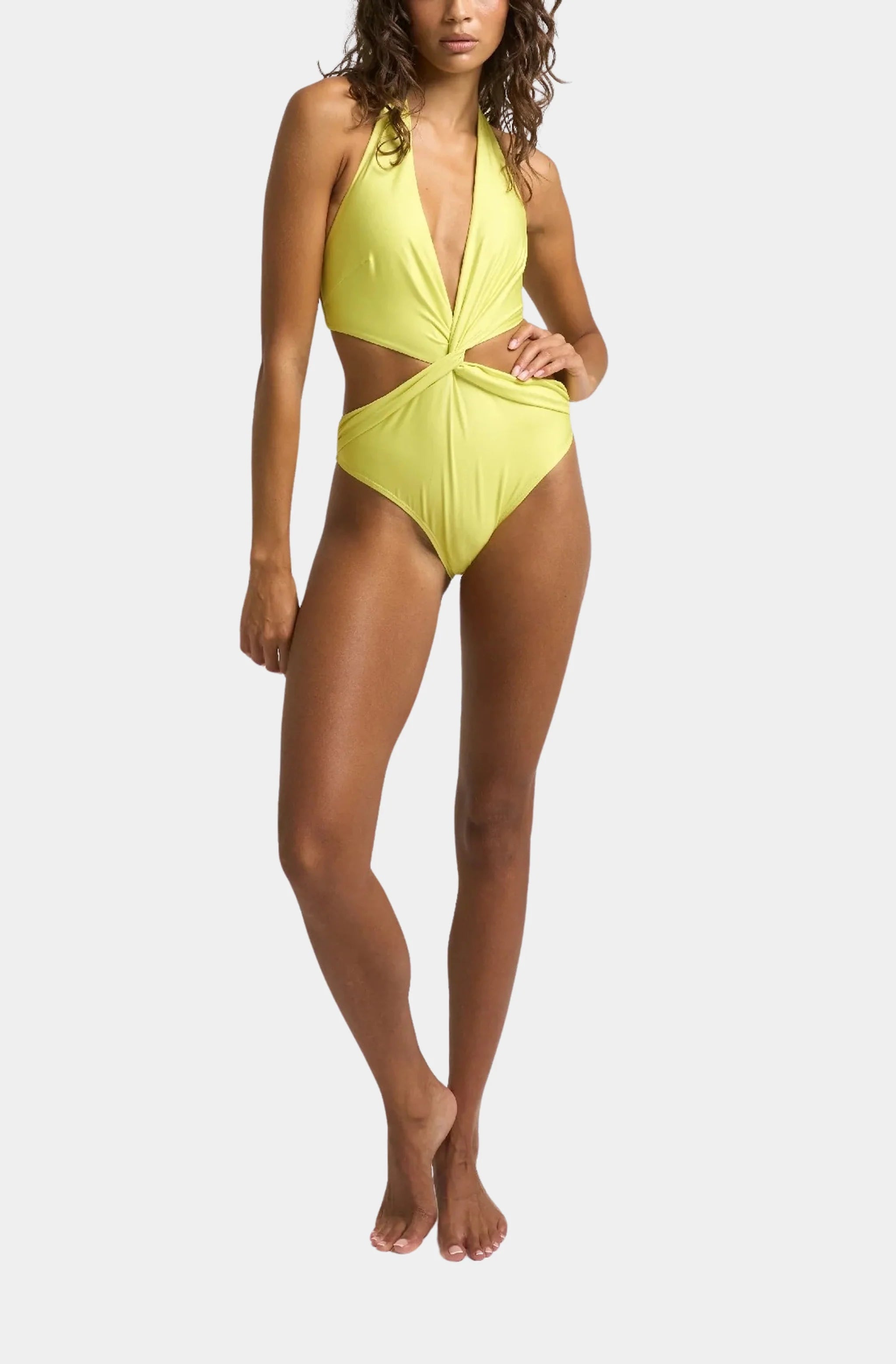 Knot One Piece Swimsuit – HEMLINE French Quarter