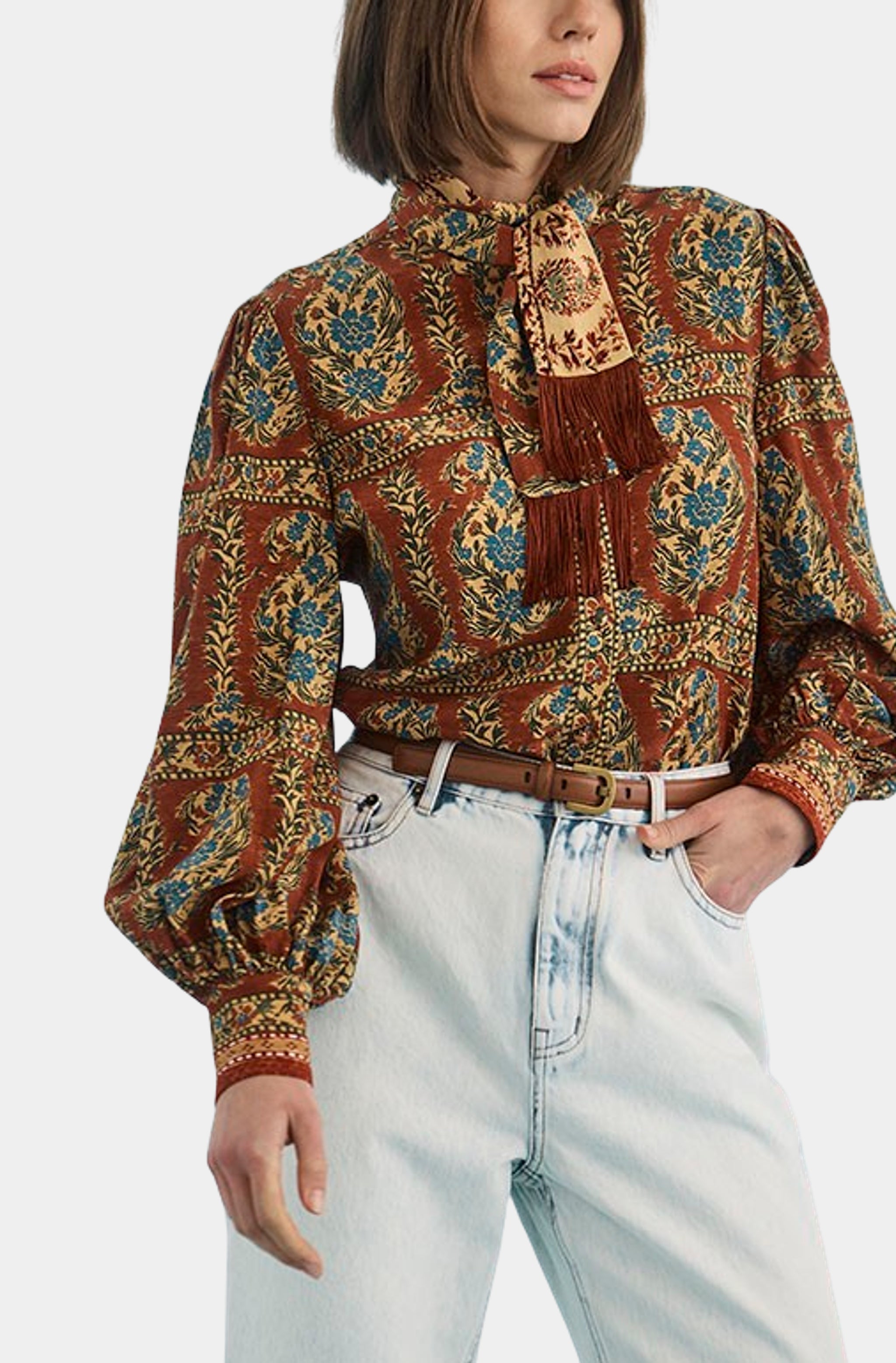 Bellmama qiri kakkousou blouse ブラウス Karis Blouse – HEMLINE French Quarter