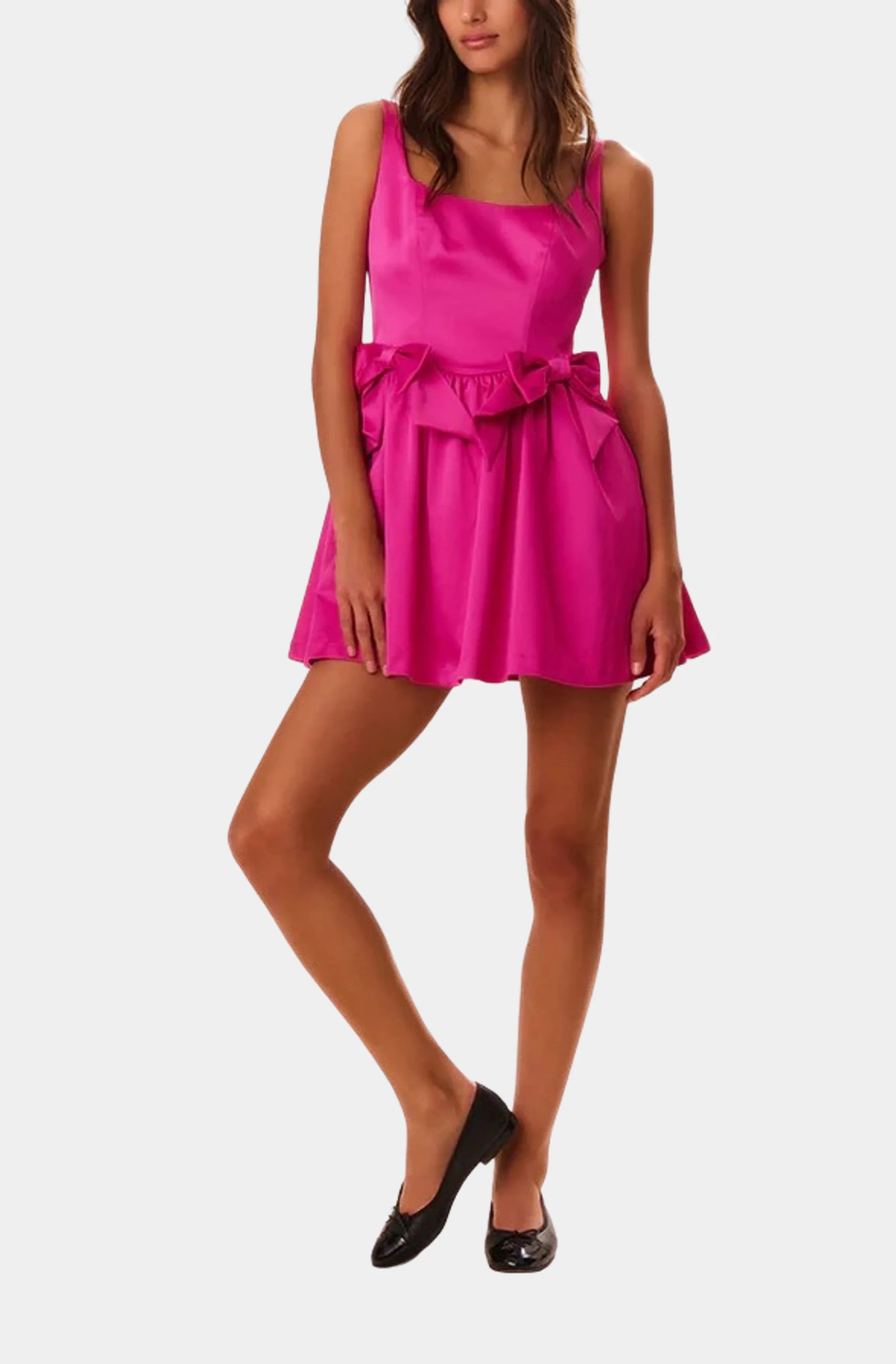 Bayer Dress - Fit-and-Flare Mini HEMLINE French Quarter Bayer Dress - Fit-and-Flare Mini HEMLINE French Quarter