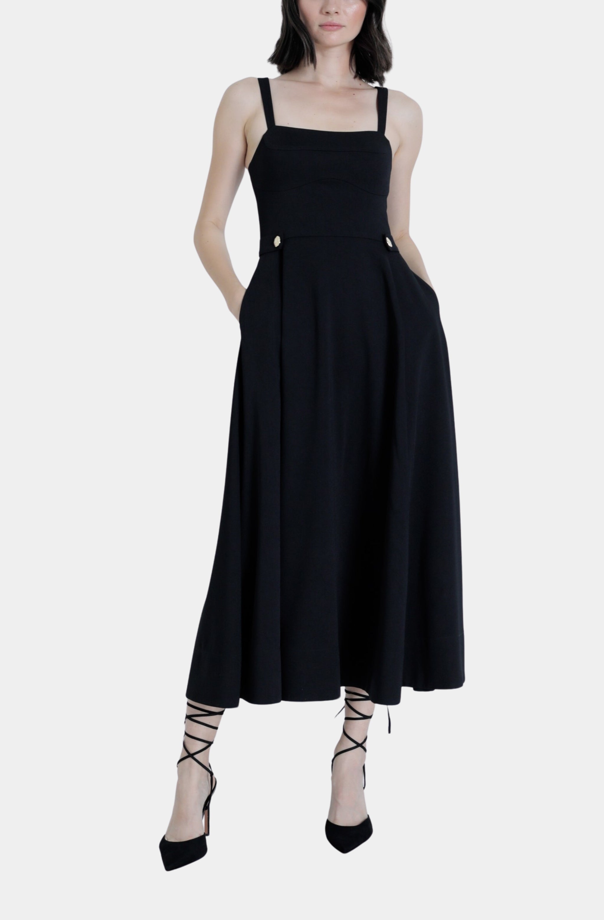 sawyer midi dress Sawyer Midi Dress – HEMLINE French Quarter