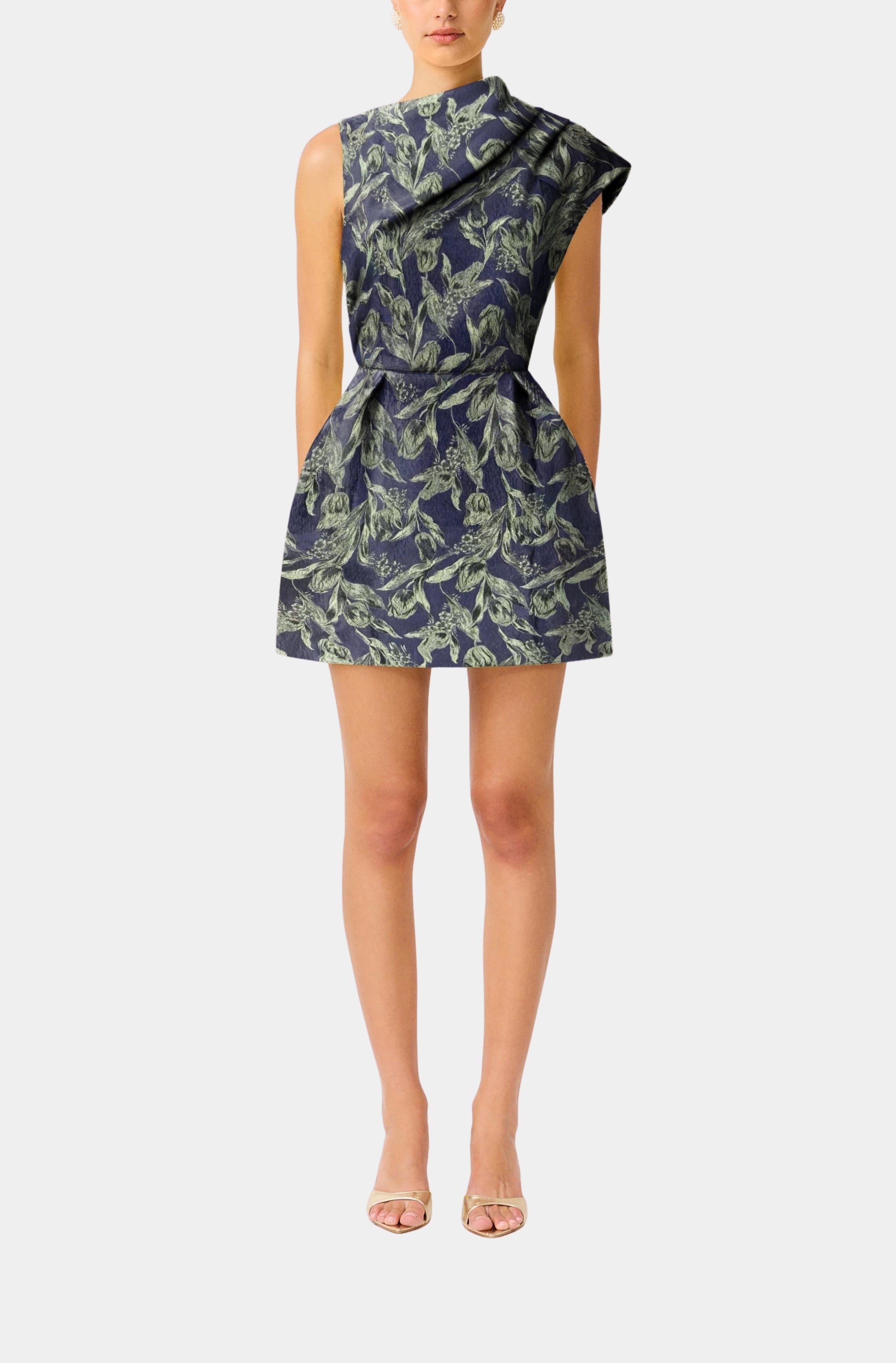 luella mini dress Luella Asymmetric Mini Dress – HEMLINE French Quarter