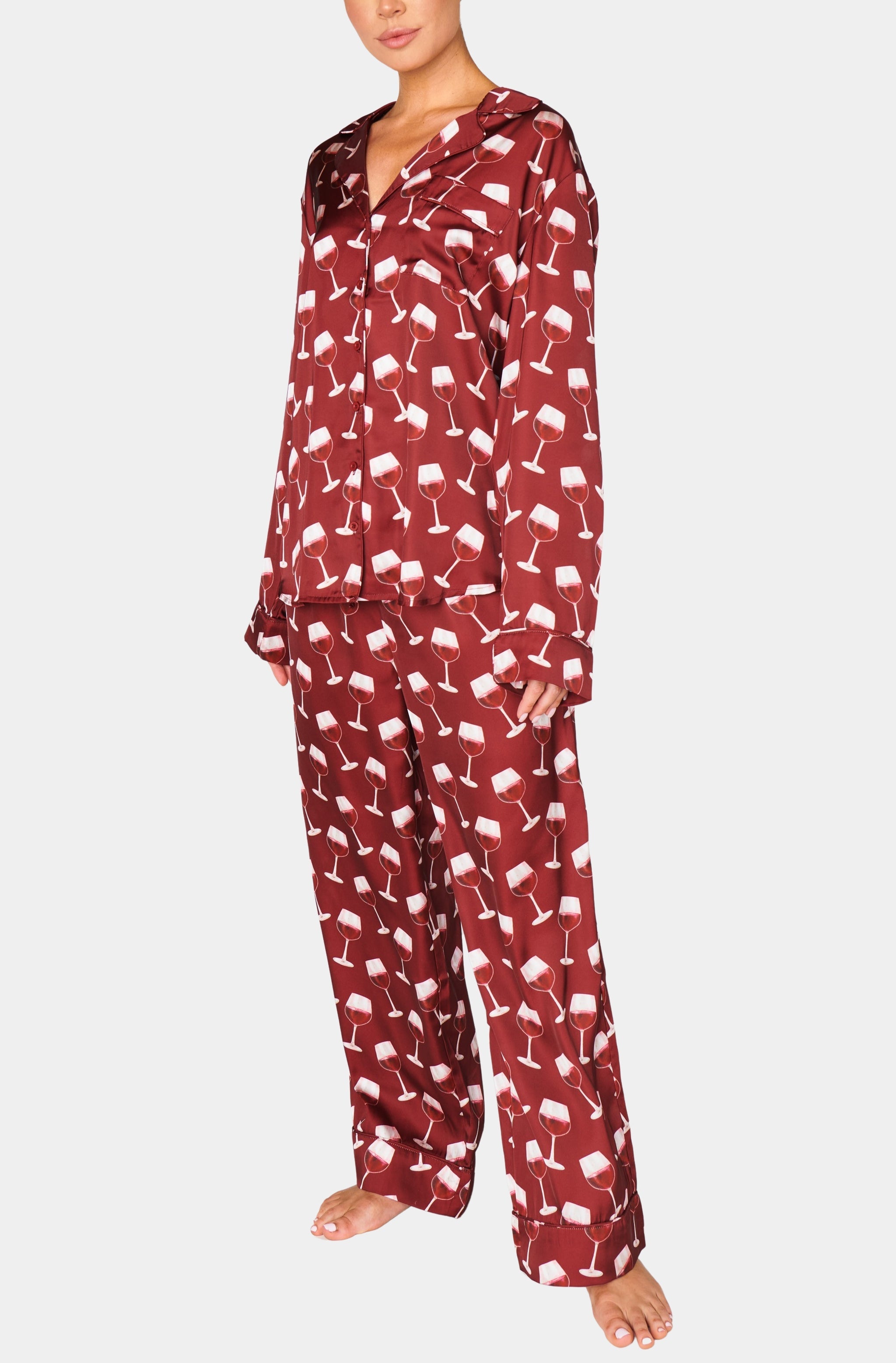 Z Supply Wine Pajamas Classic PJ Set – HEMLINE French Quarter