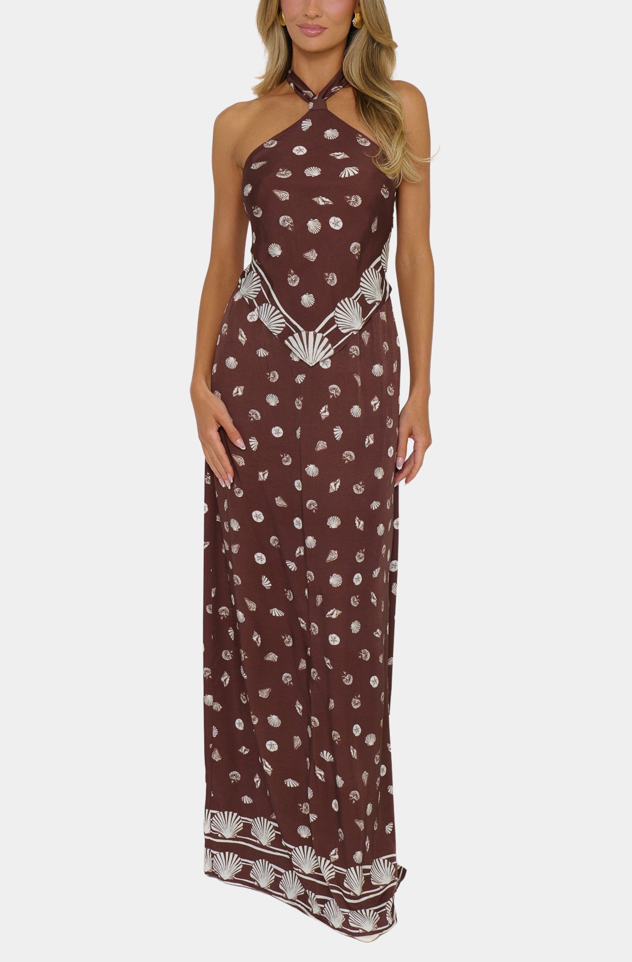 キングダム1-75 marron PRE-ORDER Bianca Maxi Dress – HEMLINE French Quarter