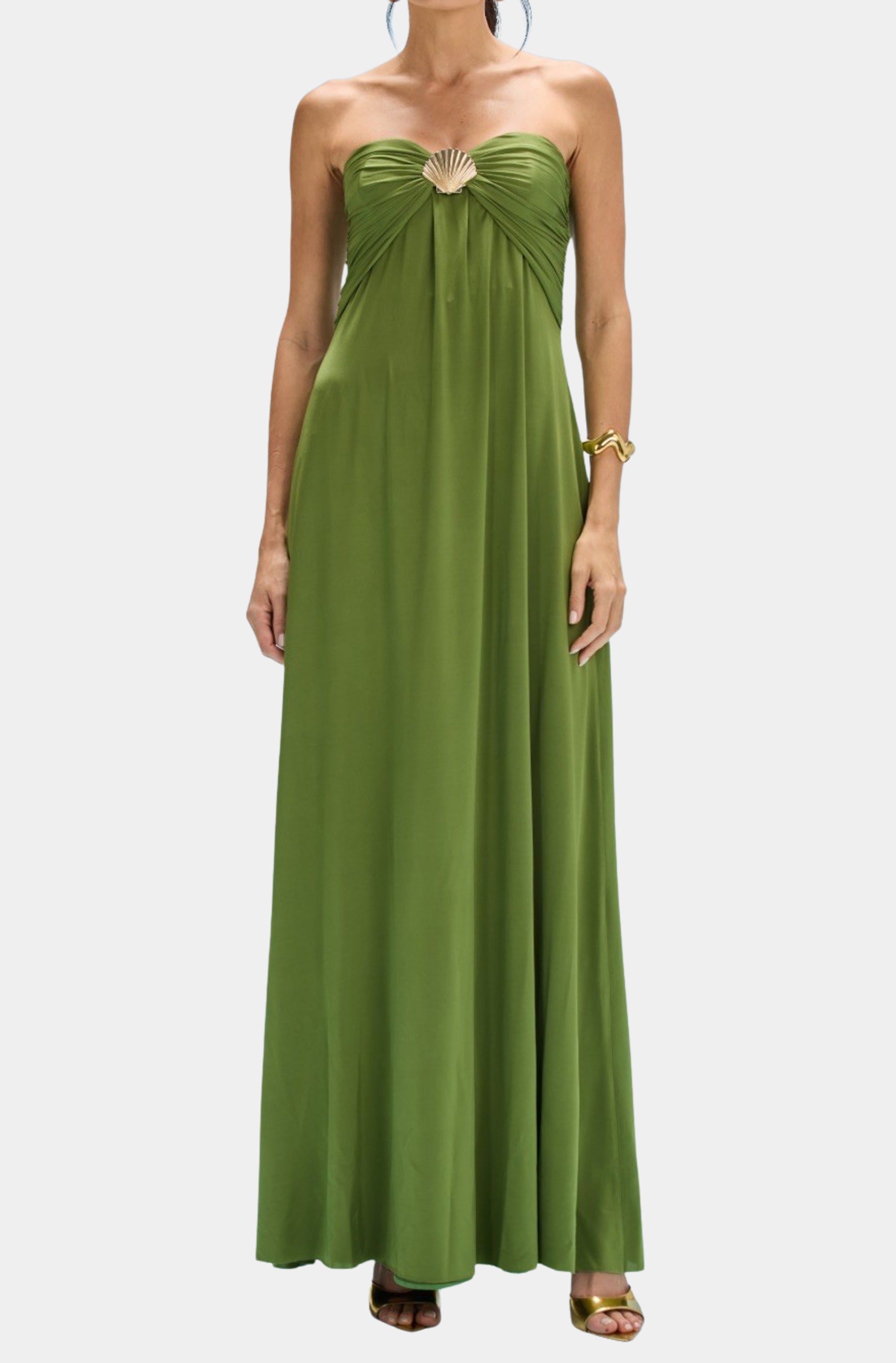 Intensity Jersey Strapless Gown  HEMLINE French Quarter