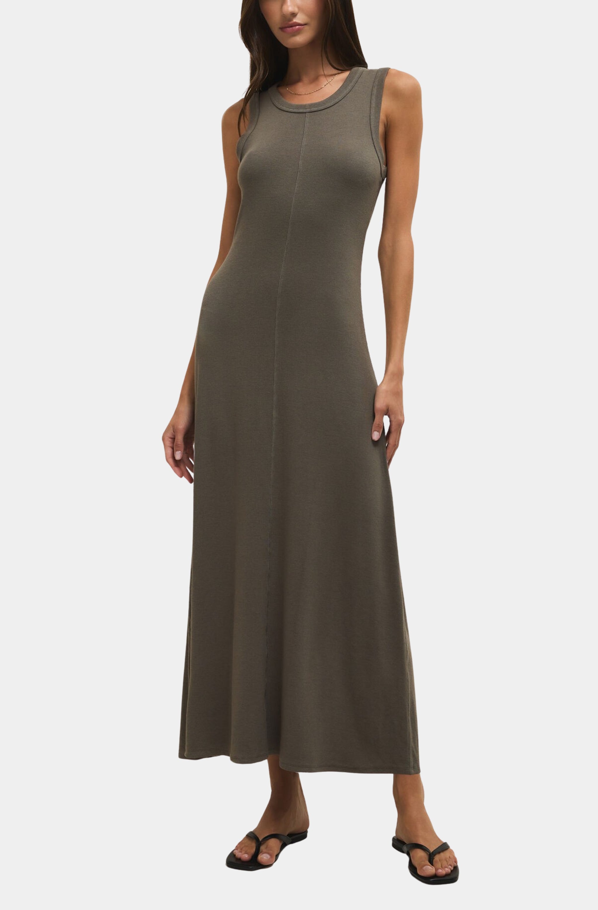 Linden Rib Midi Dress – HEMLINE French Quarter