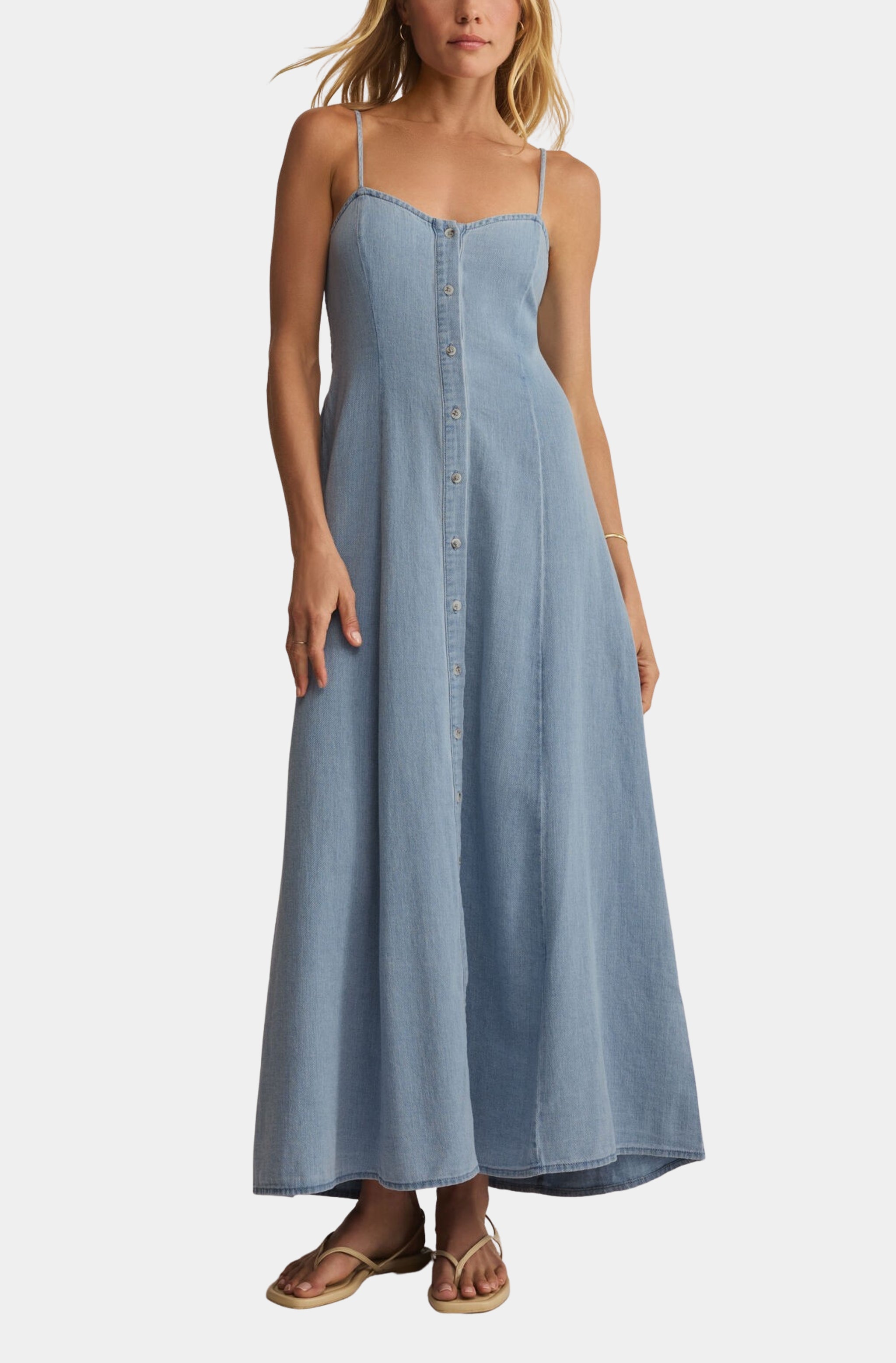 Angel Eyes Twill Midi Dress – HEMLINE French Quarter