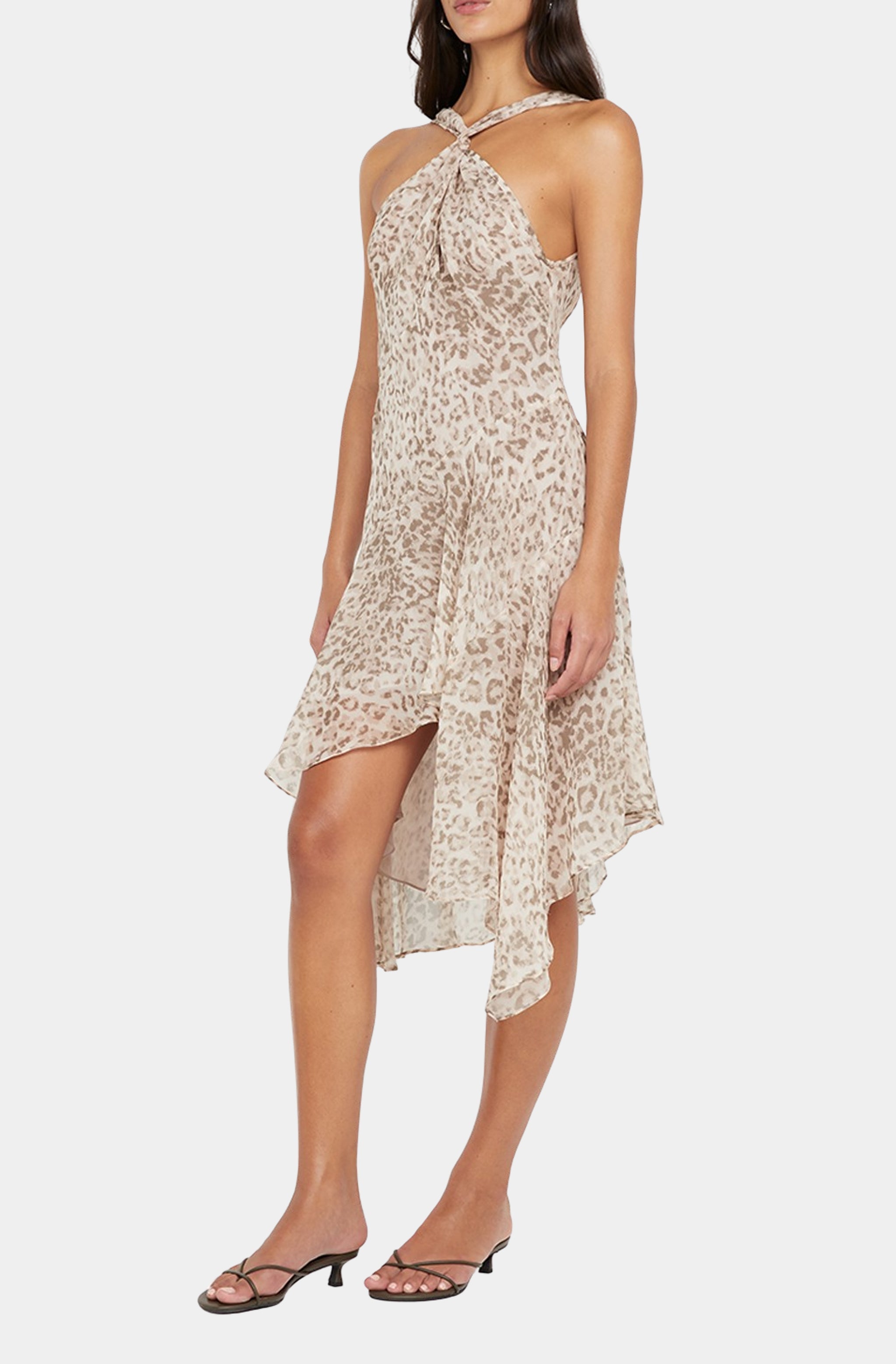 feline midi dress Feeling Feline Midi Dress Leopard
