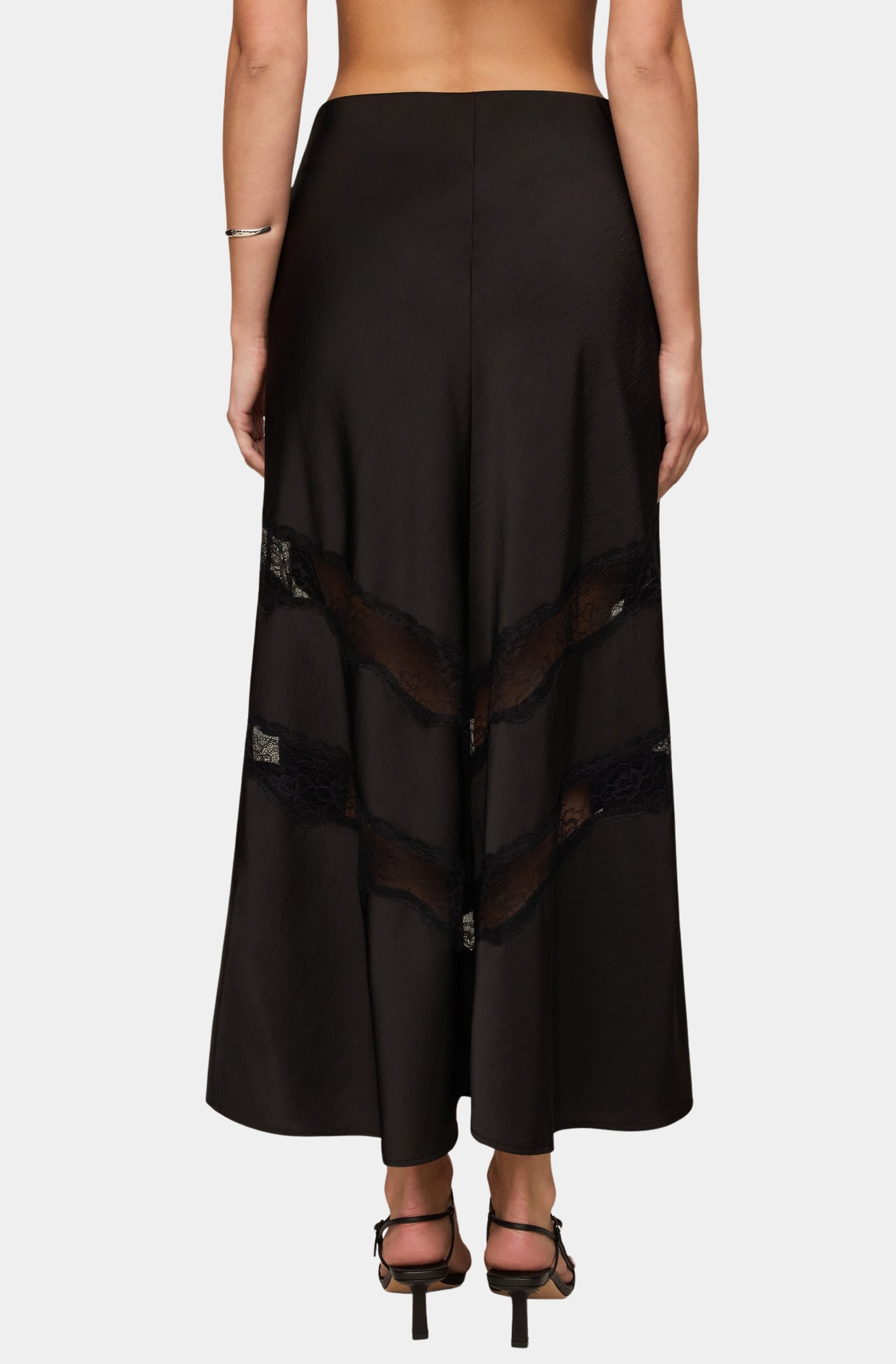 Kori Lace Inset Skirt – HEMLINE French Quarter