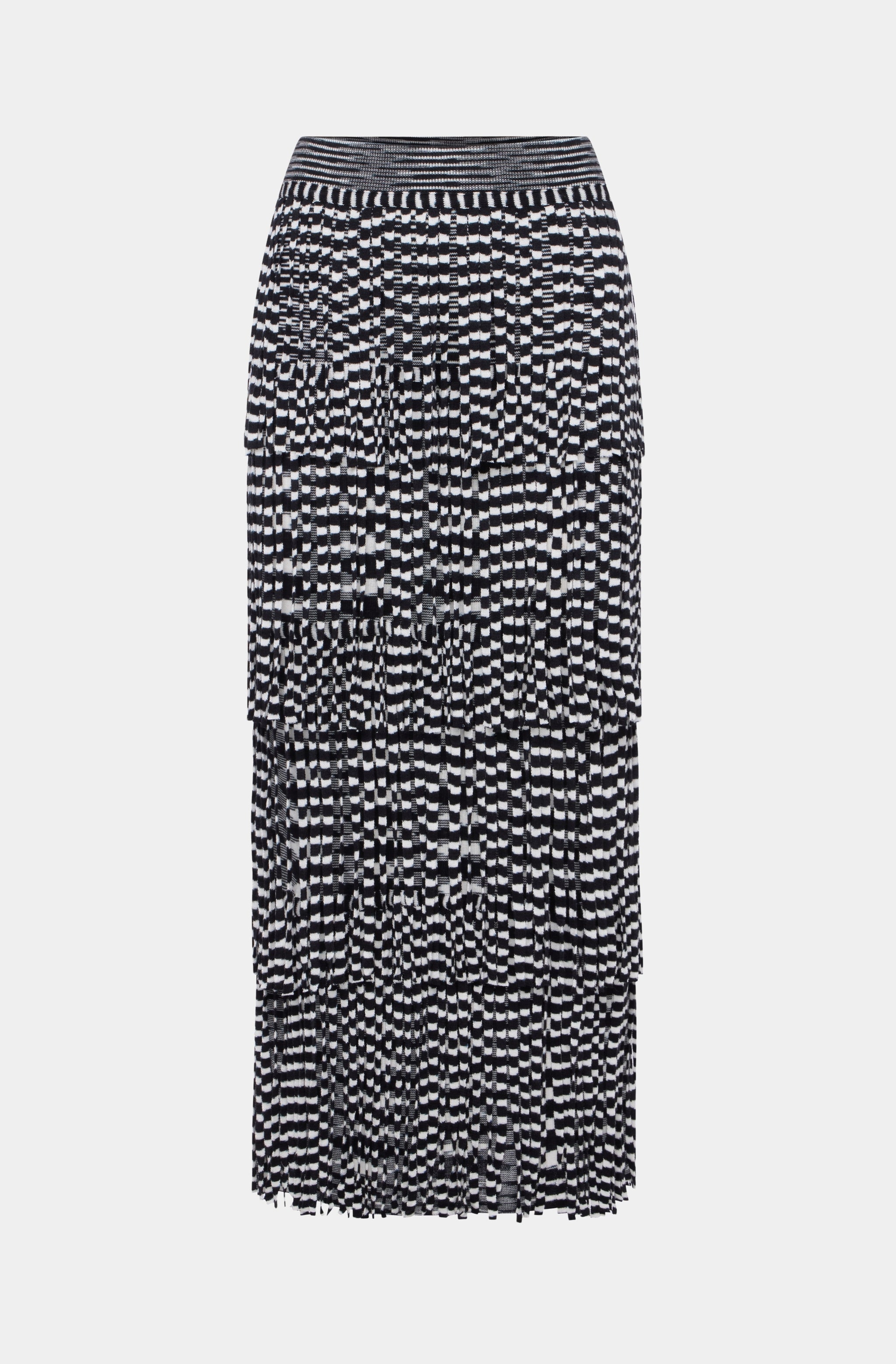 Za Za Knit Fringe Skirt – HEMLINE French Quarter