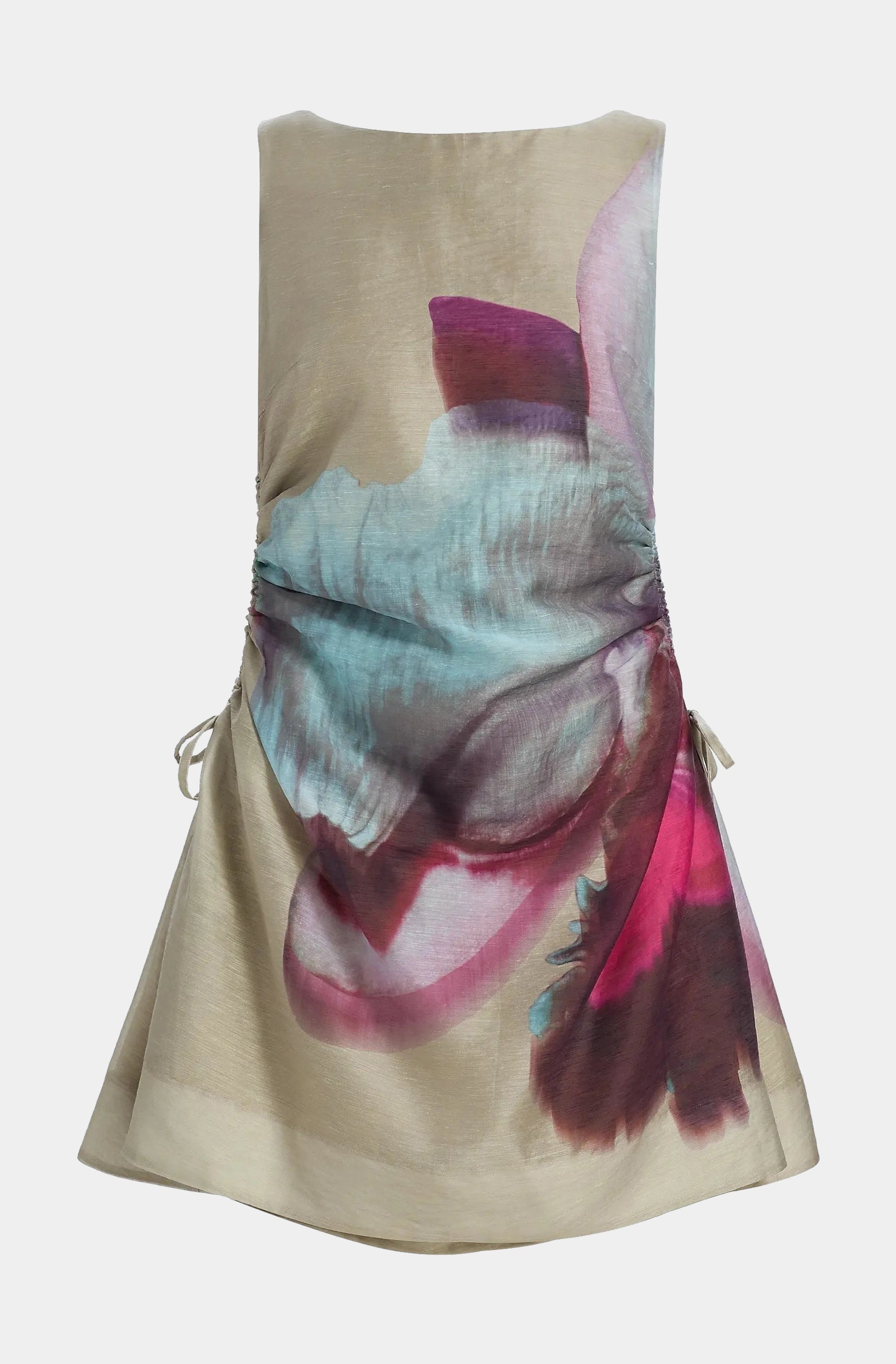Waverlyn Ruched Mini Dress