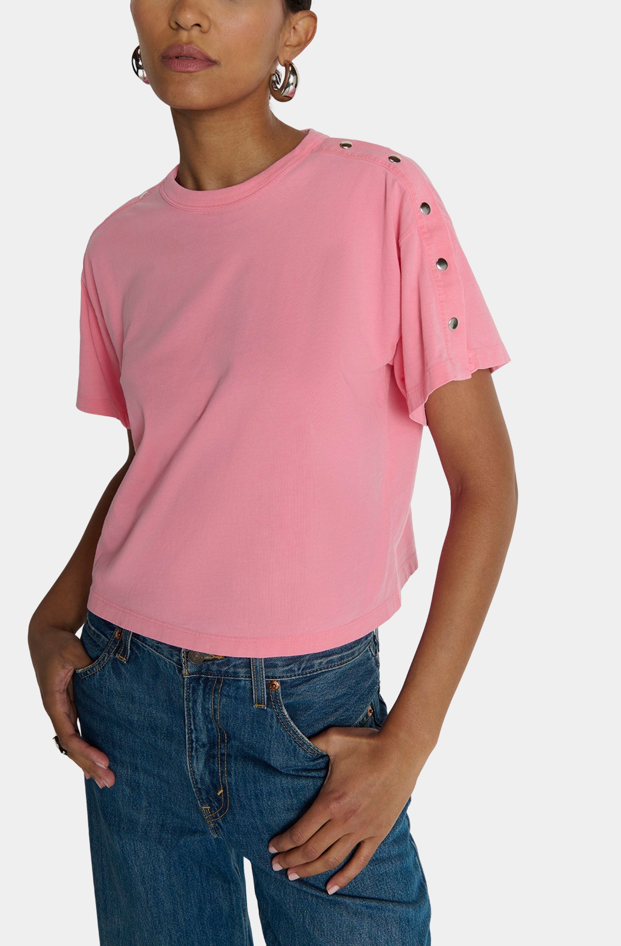 Ada Button Tee