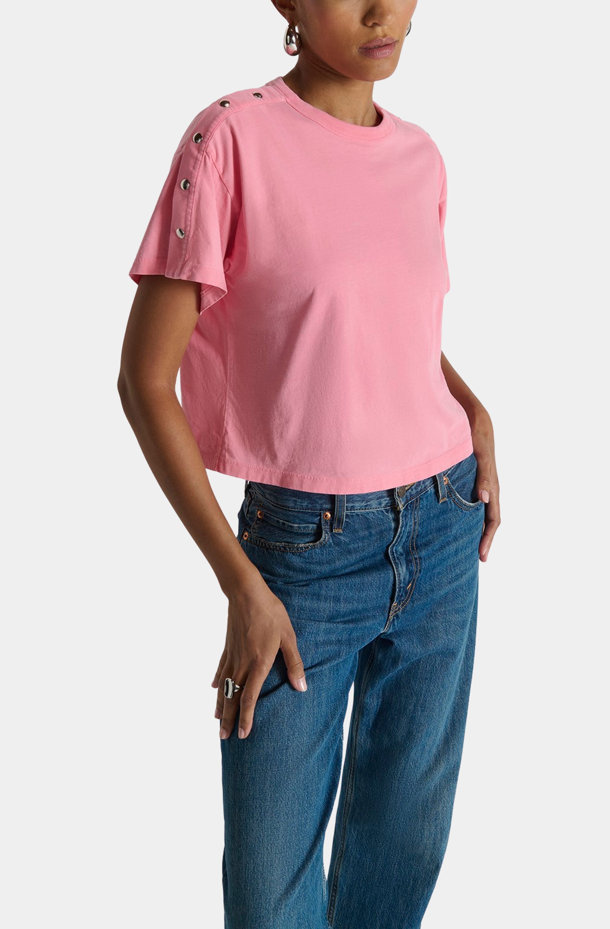 Ada Button Tee