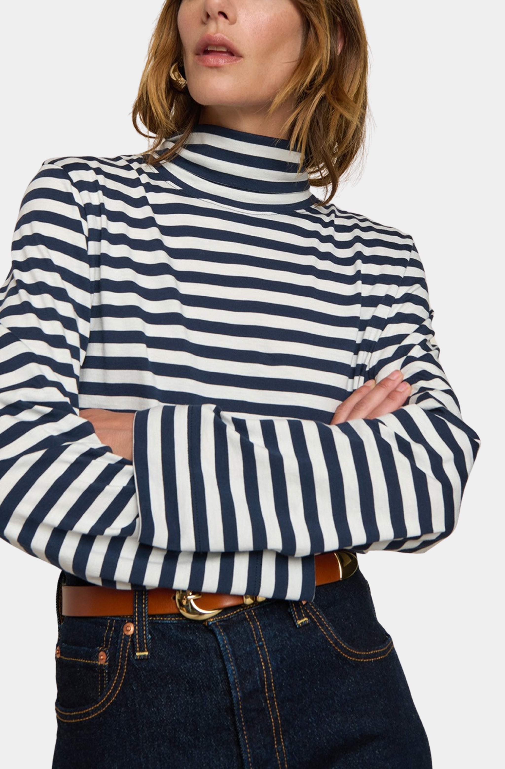 Neo Mock Neck T-Shirt – HEMLINE French Quarter