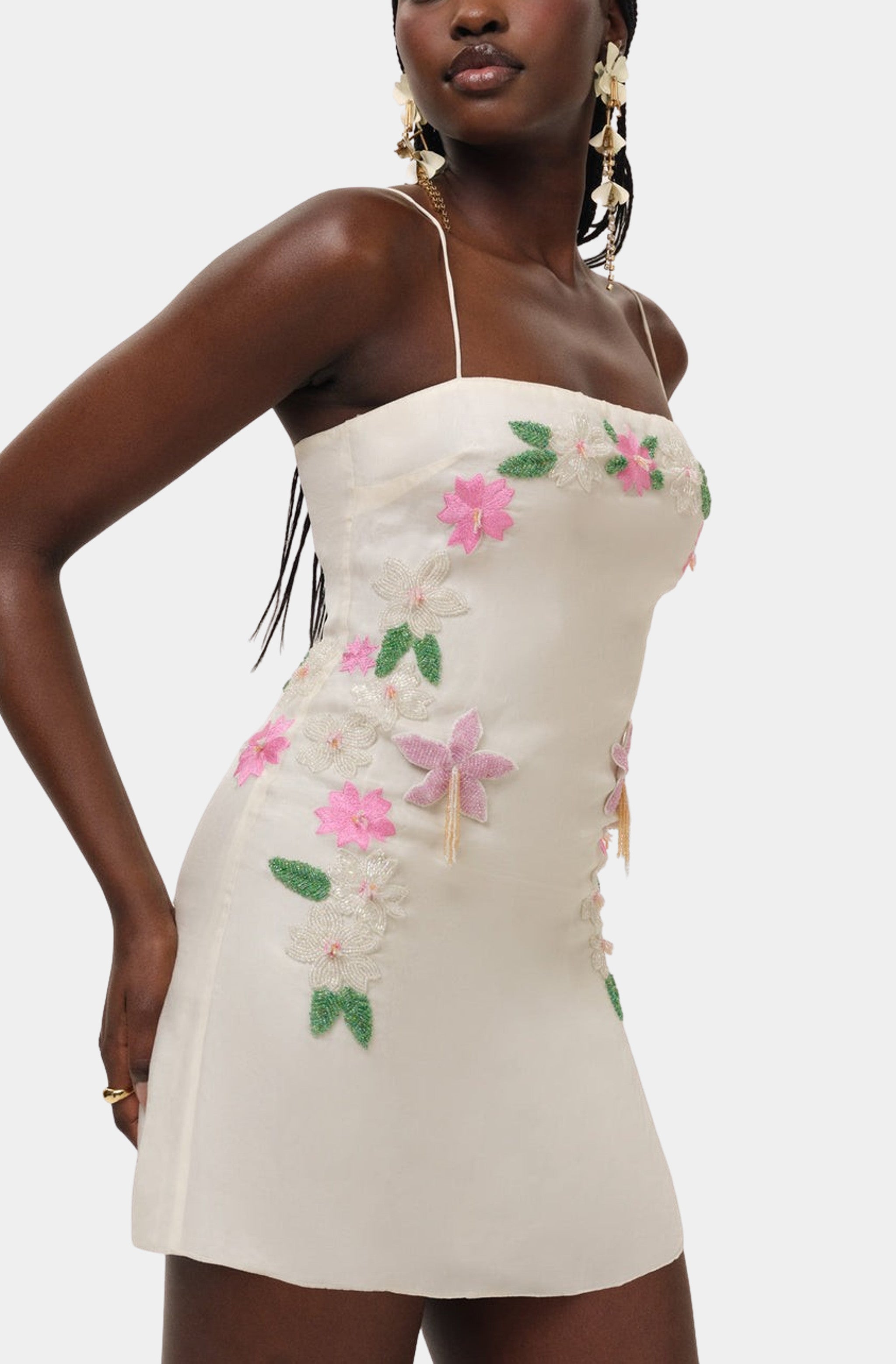 Hibiscus Haze Mini Dress