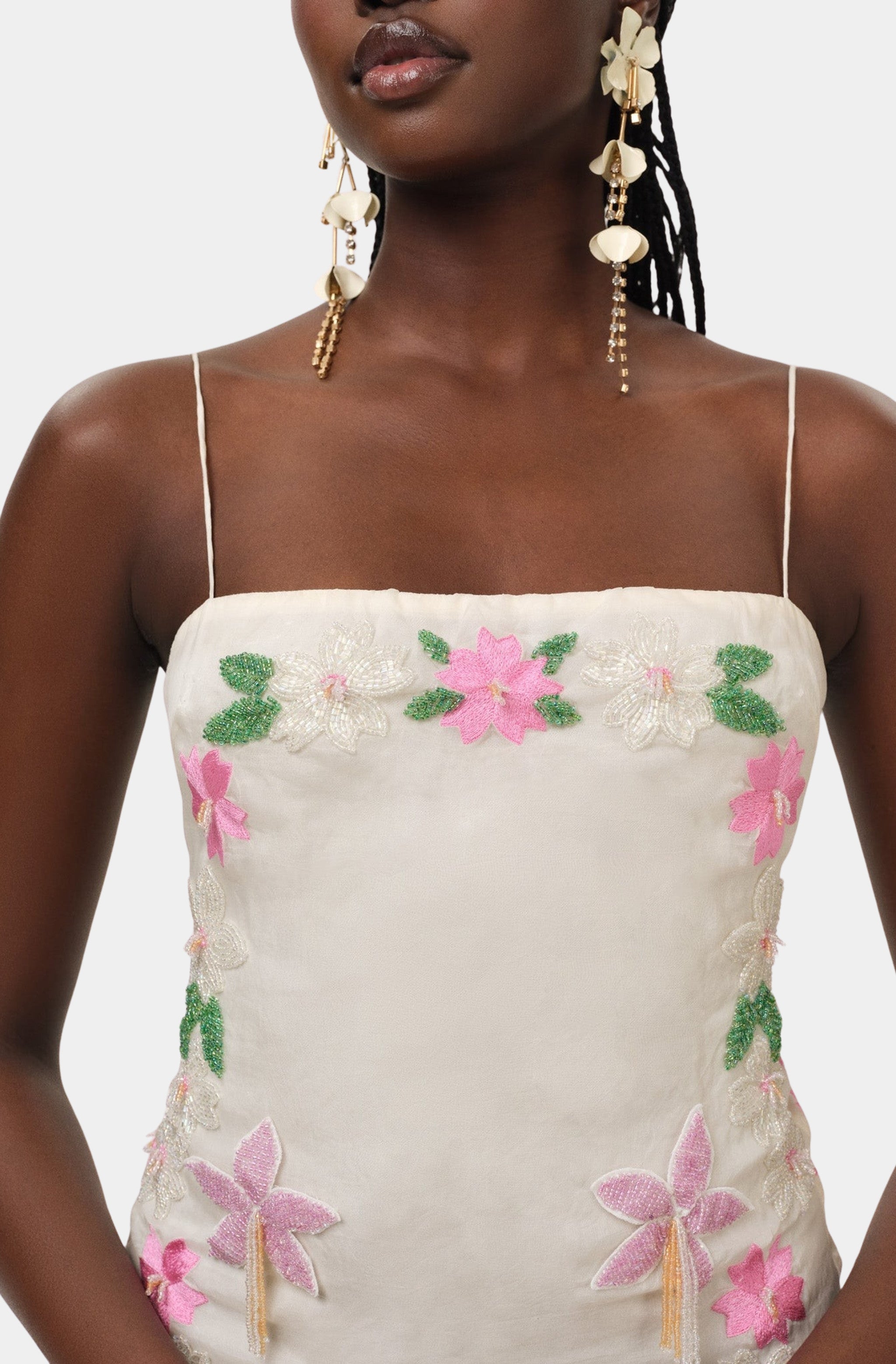 Hibiscus Haze Mini Dress