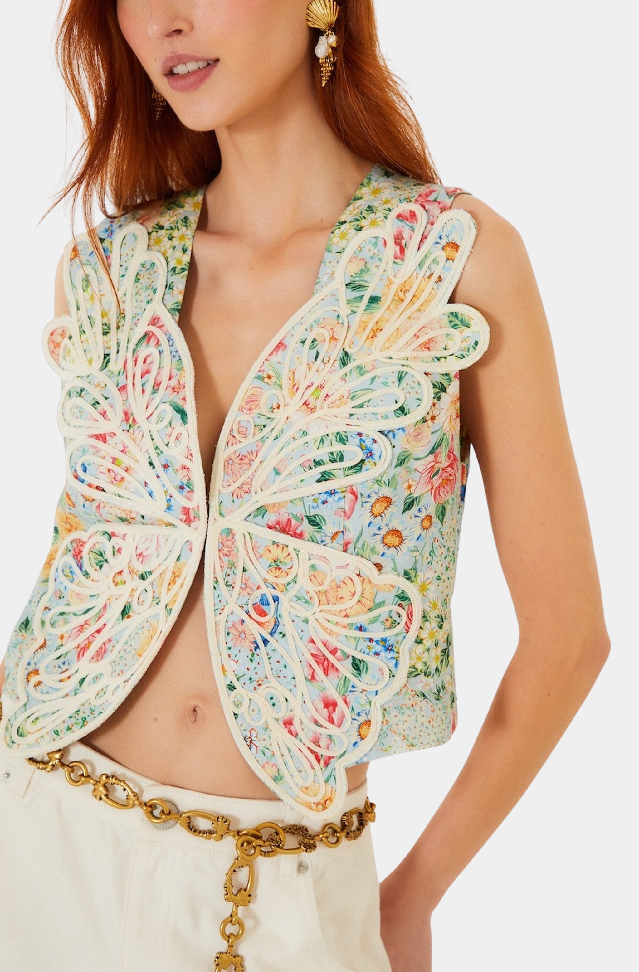 Rendeira Multicolor Vest