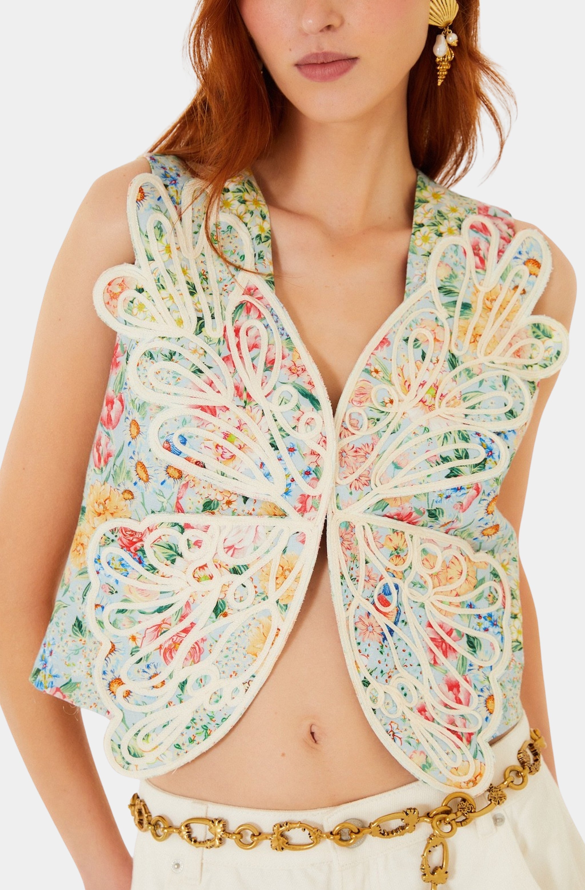 Rendeira Multicolor Vest