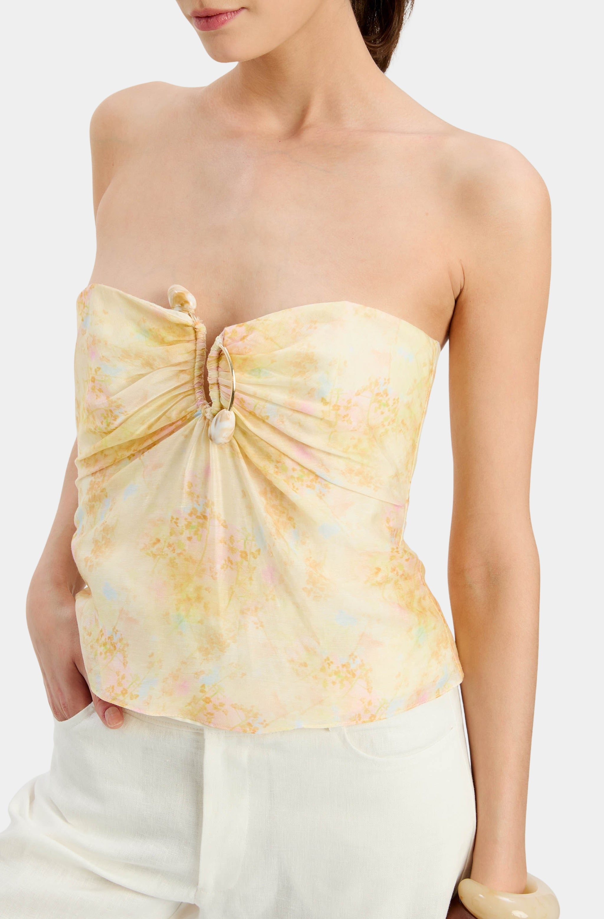 Amina Strapless Top