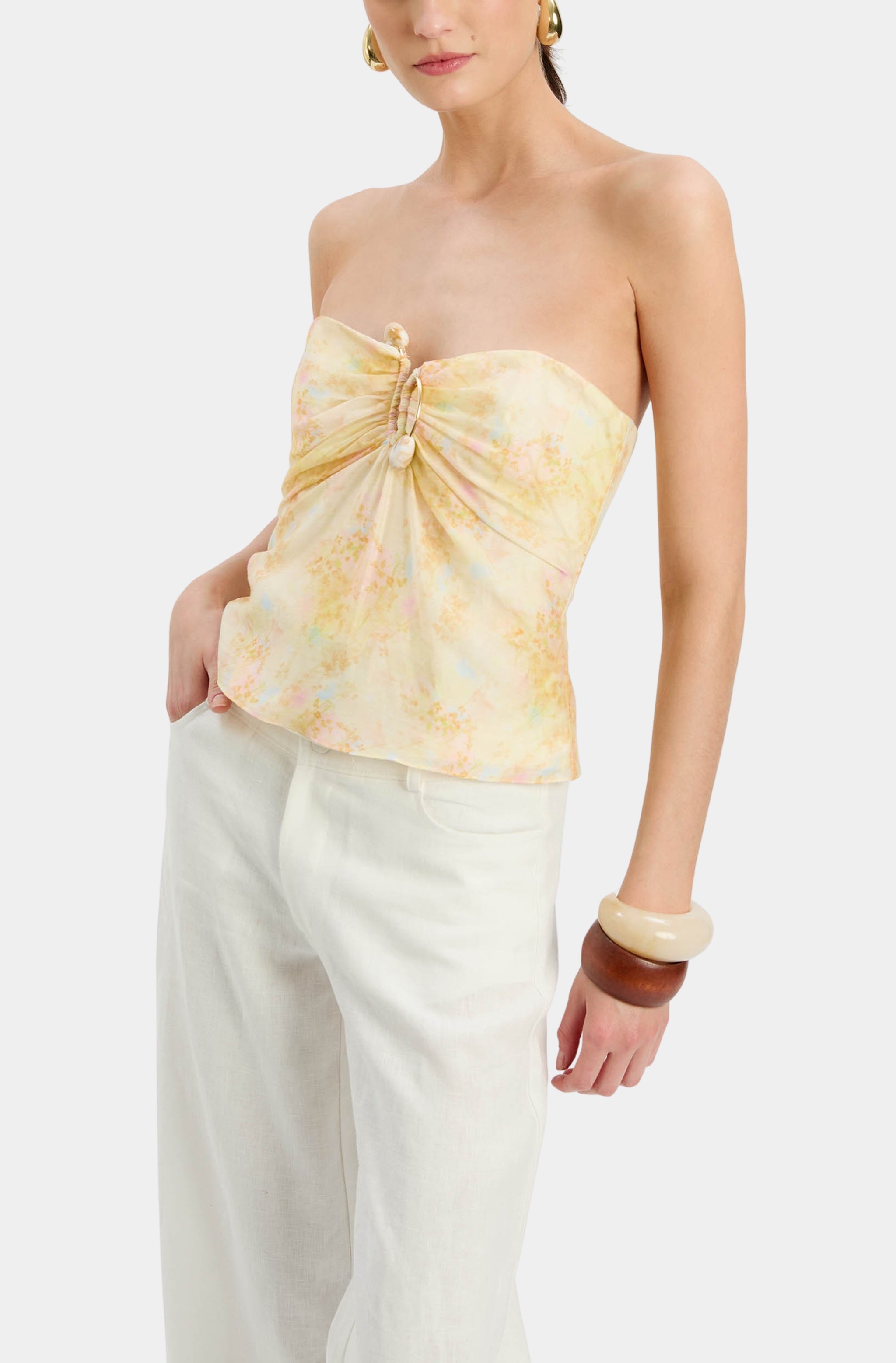 Amina Strapless Top