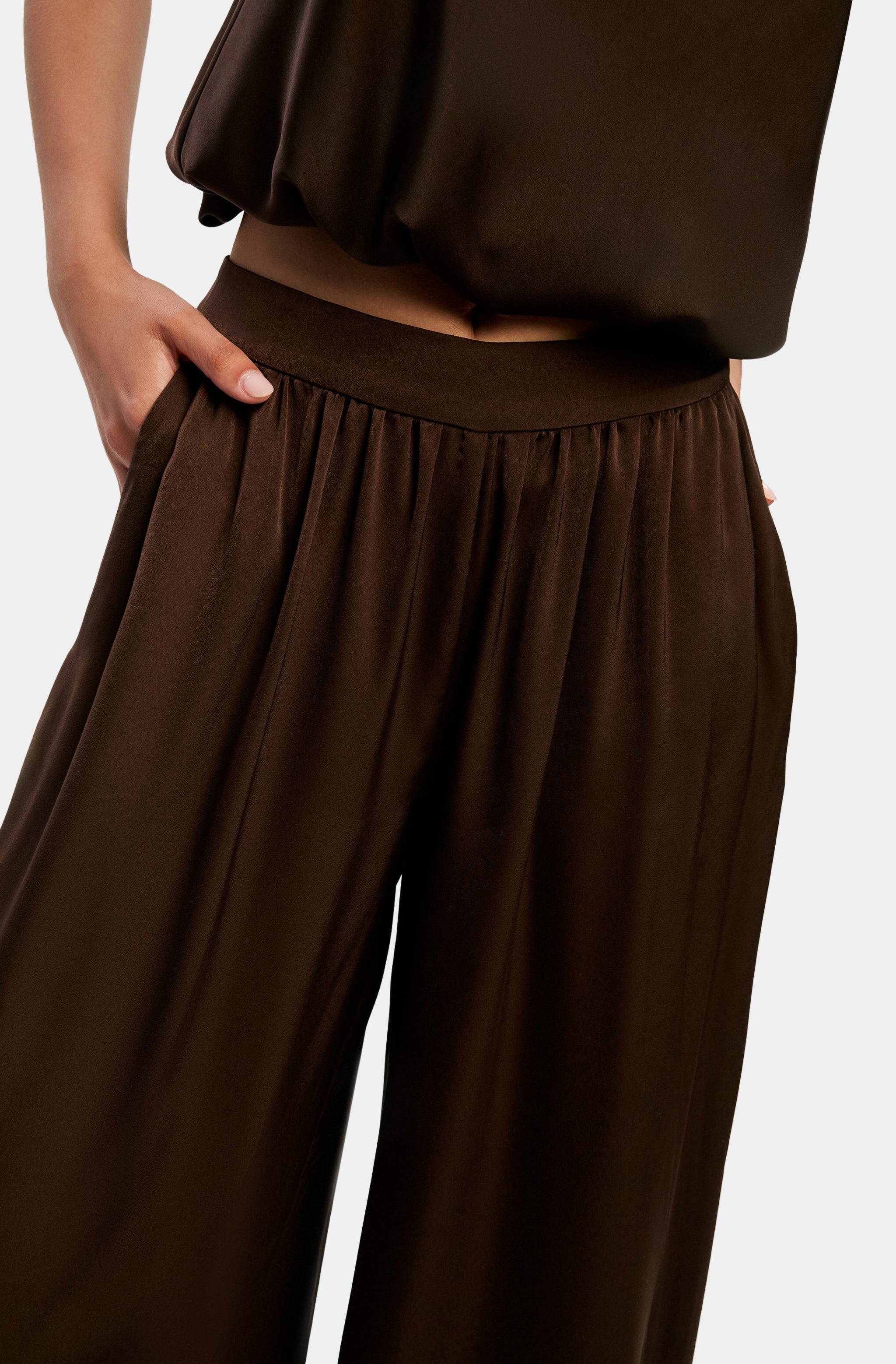 Nikola Satin Balloon Pant