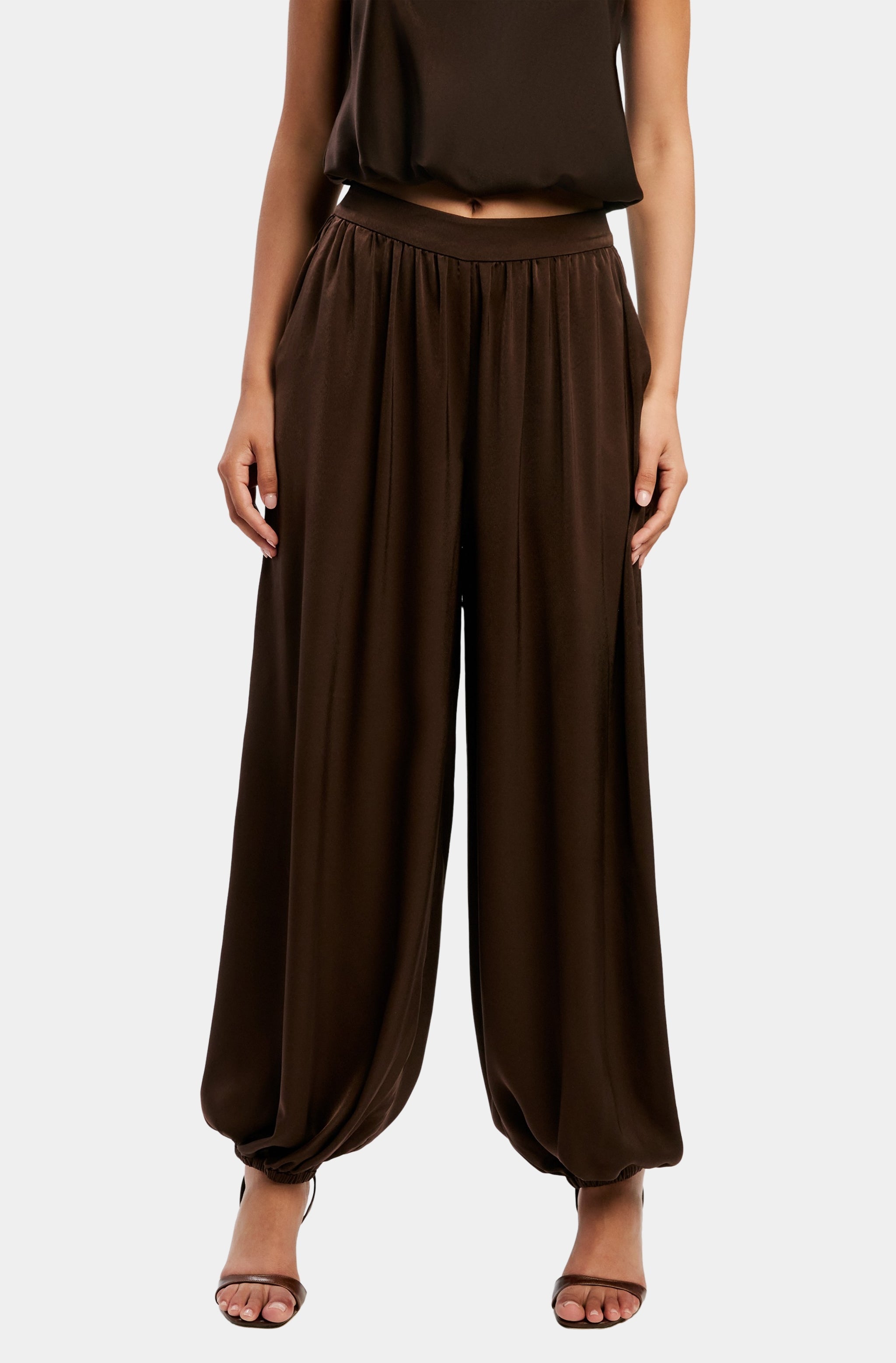 Nikola Satin Balloon Pant