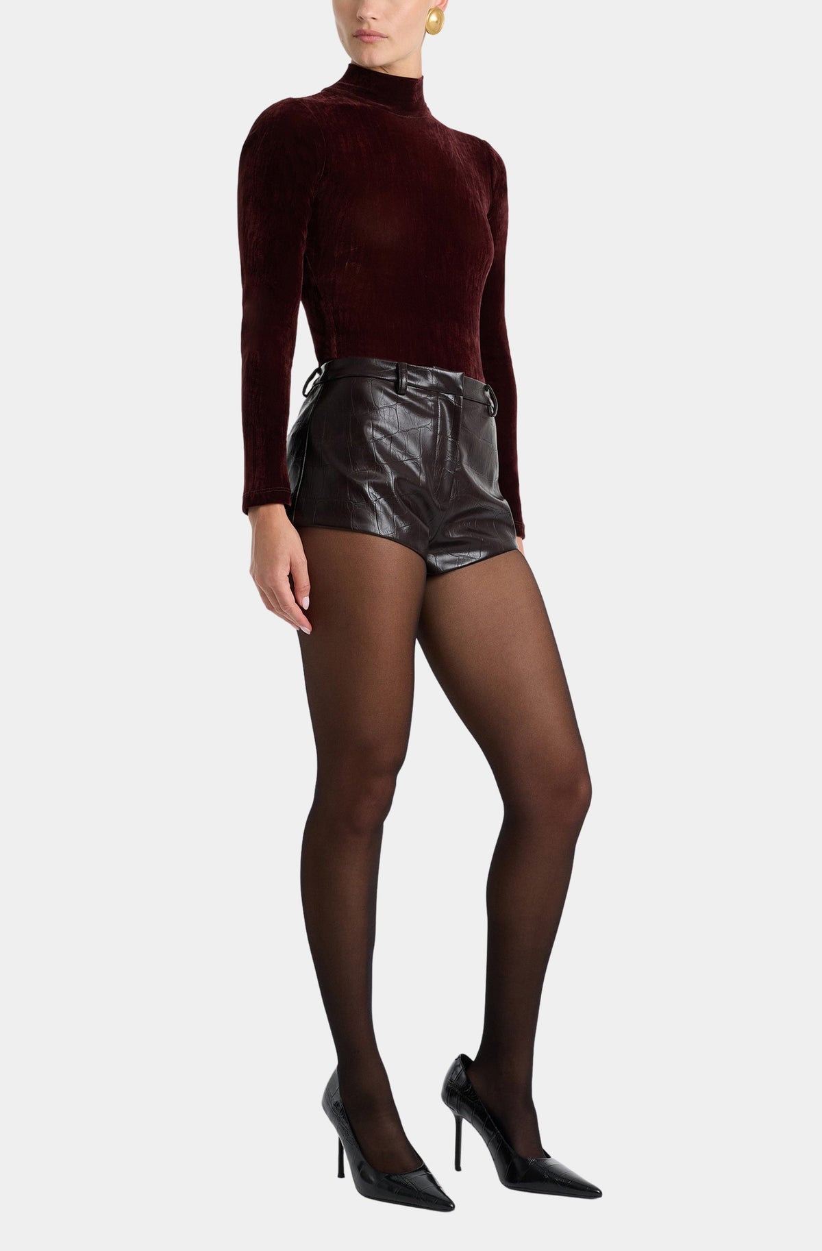 Rosalia High Neck Bodysuit