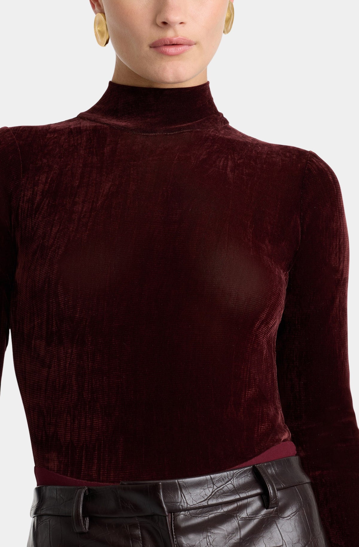 Rosalia High Neck Bodysuit