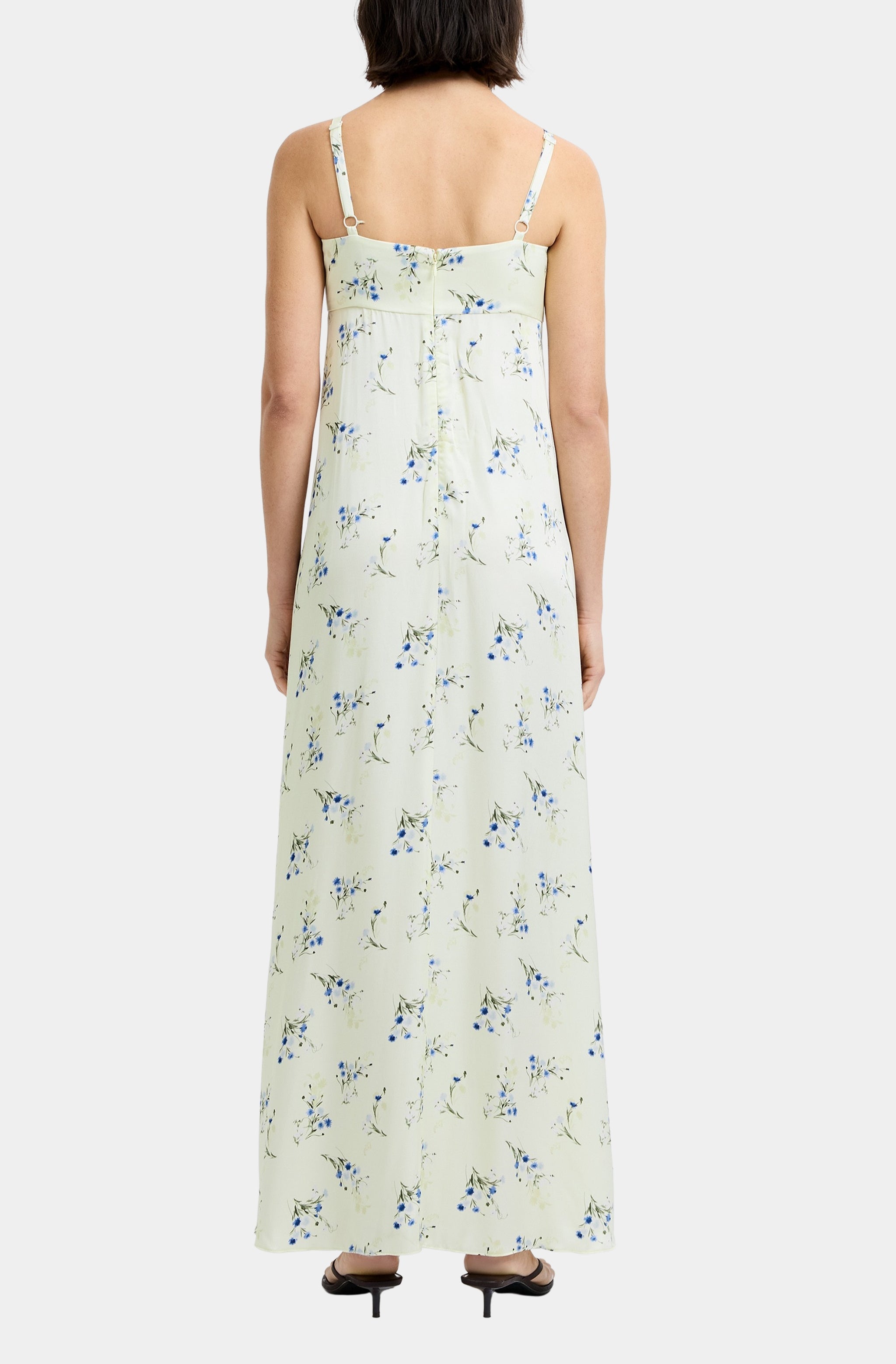 Ennis Satin Harper Maxi Dress