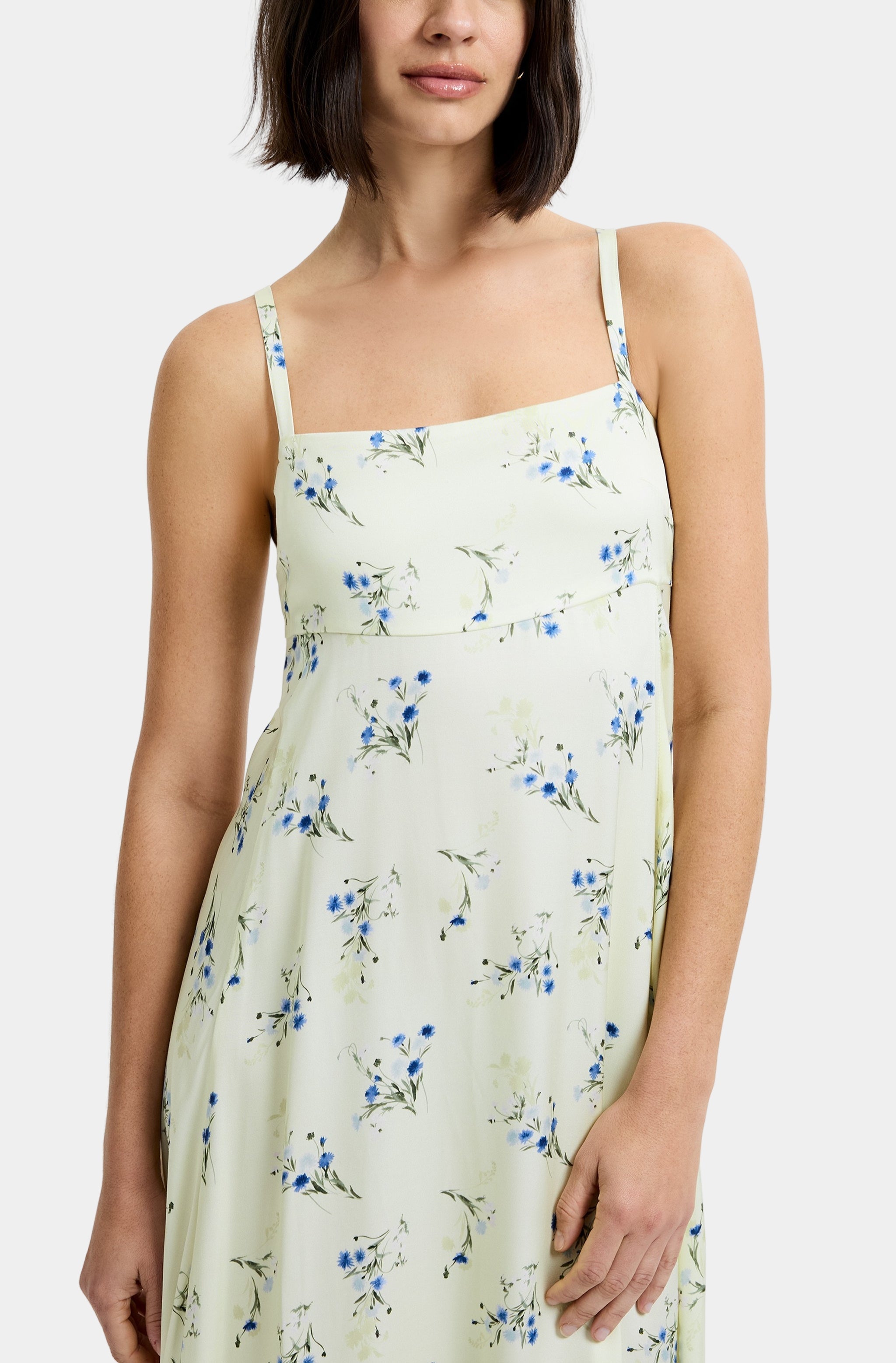 Ennis Satin Harper Maxi Dress