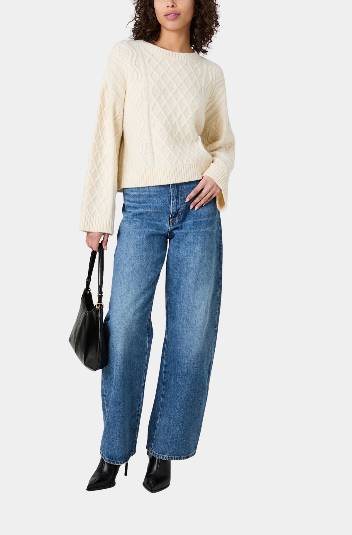Wesley Knit Cable Pullover
