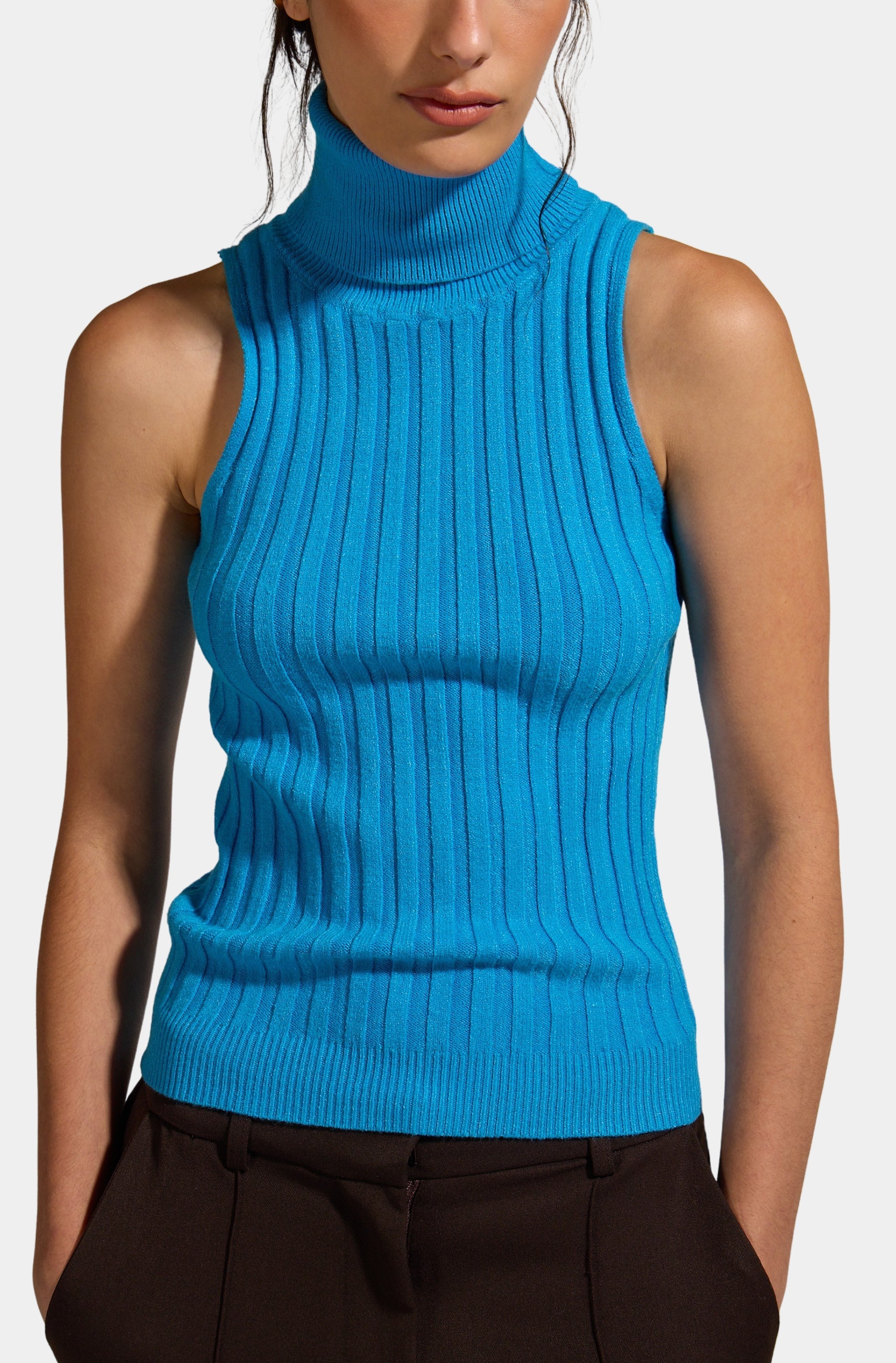 Ben Turtleneck Knit Top