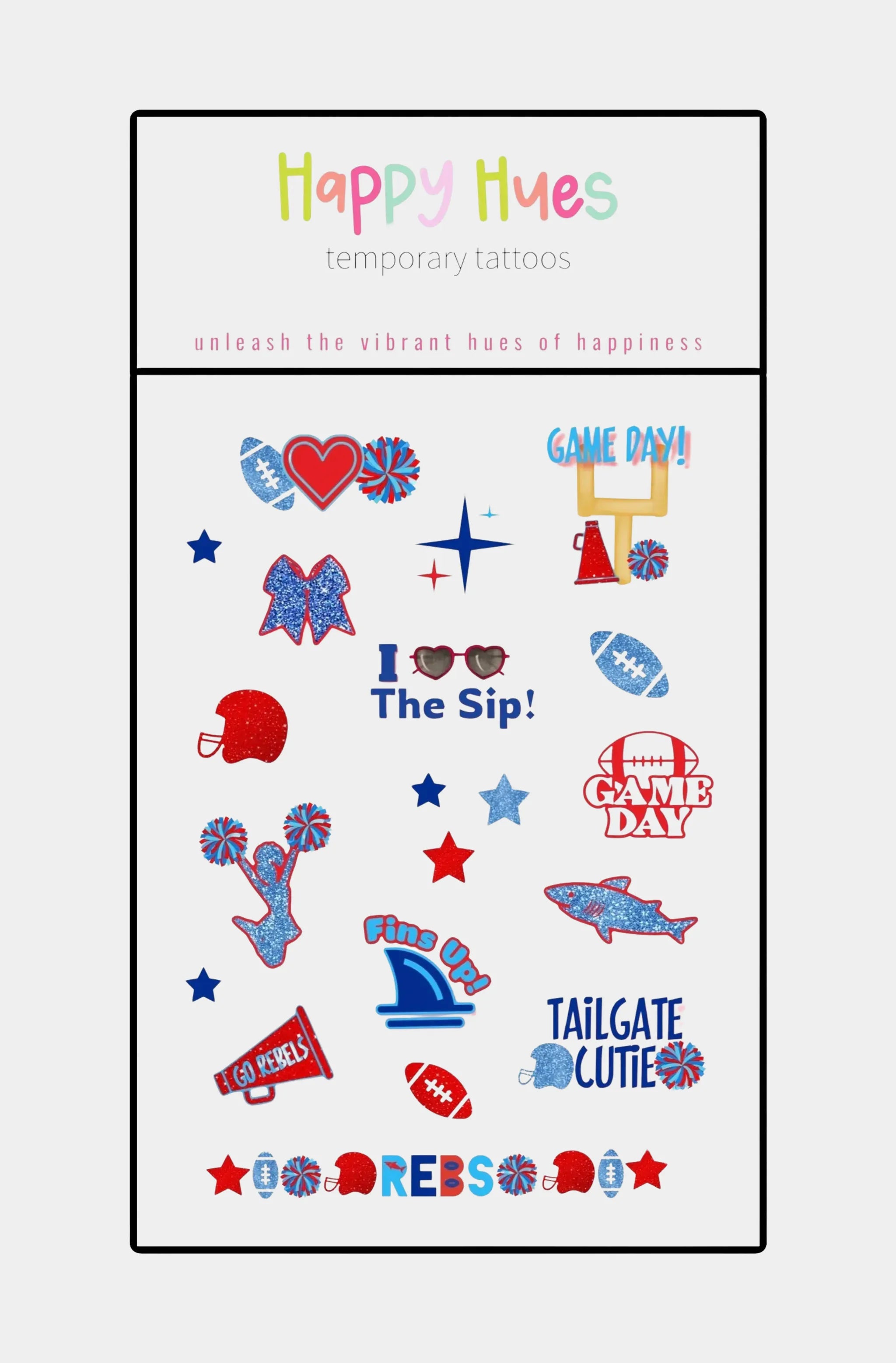 Gameday Temporary Tattoos