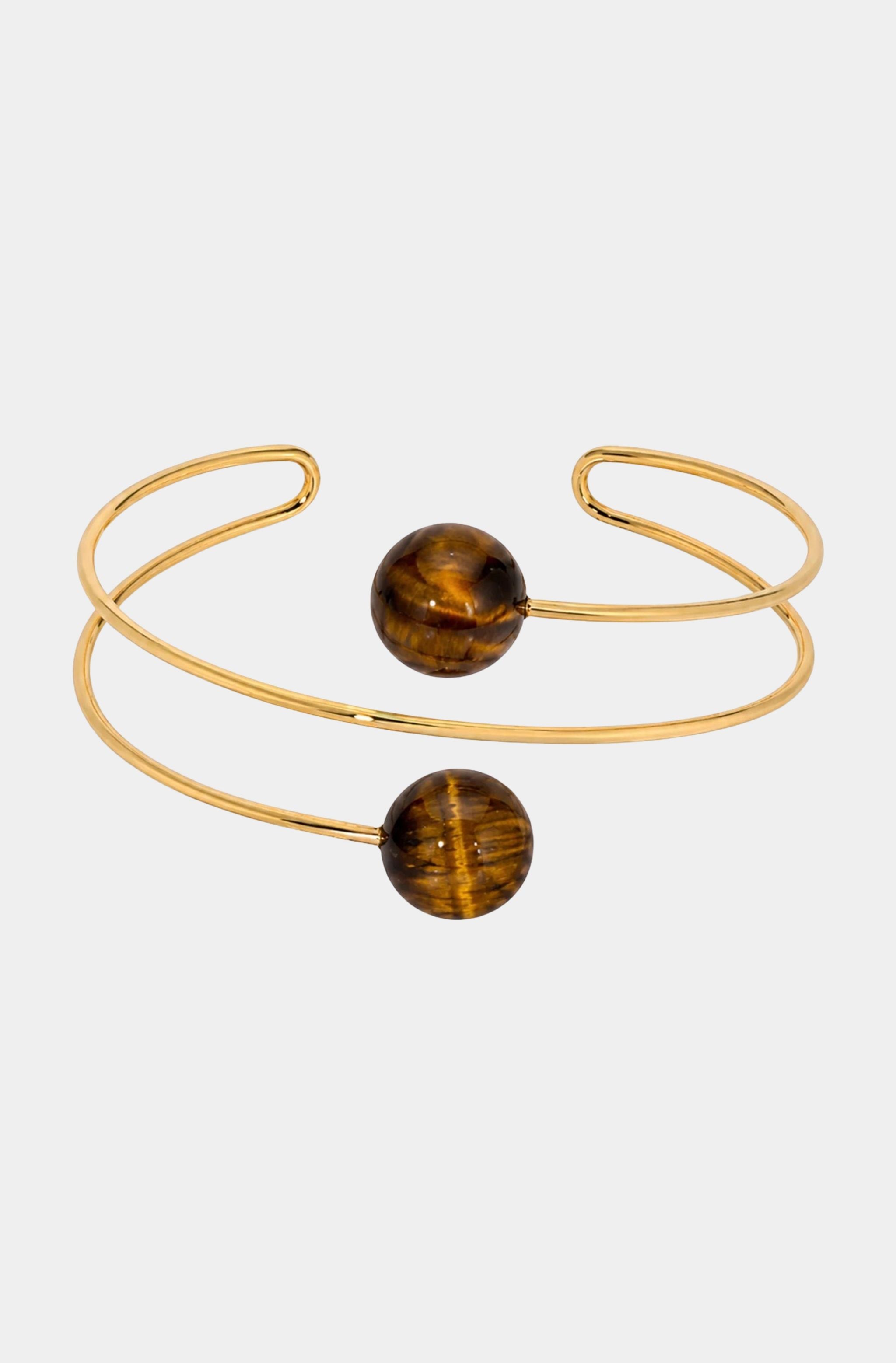 Summer Escape Tiger's Eye Cuff