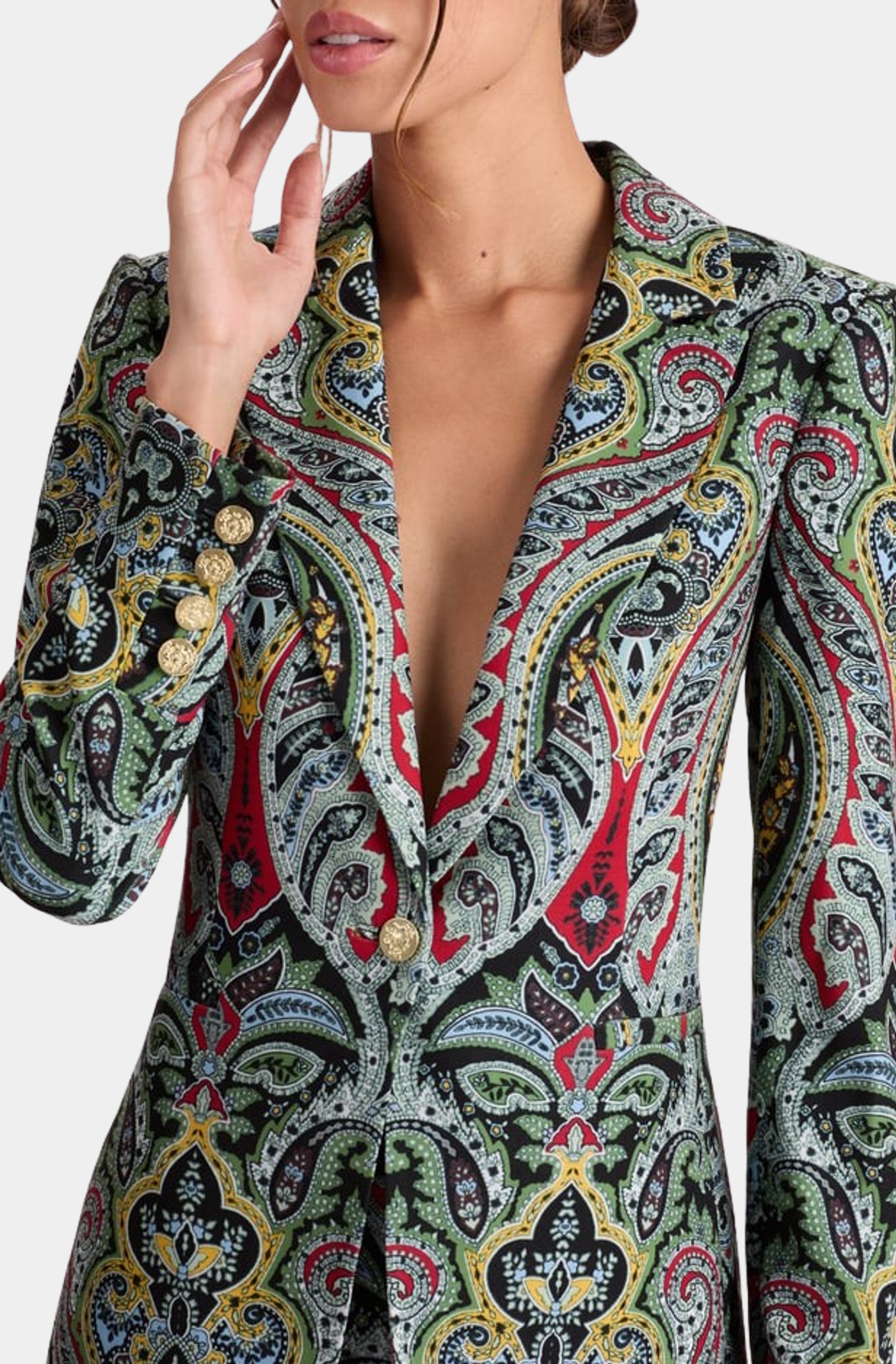 Breann Long Fitted Blazer