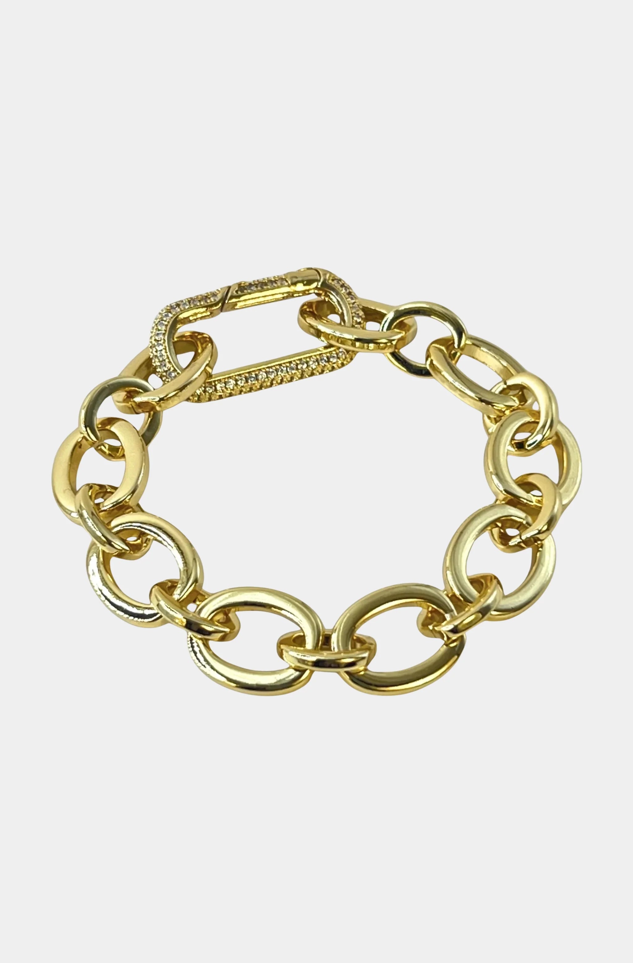 Chunky Oval Link Bracelet