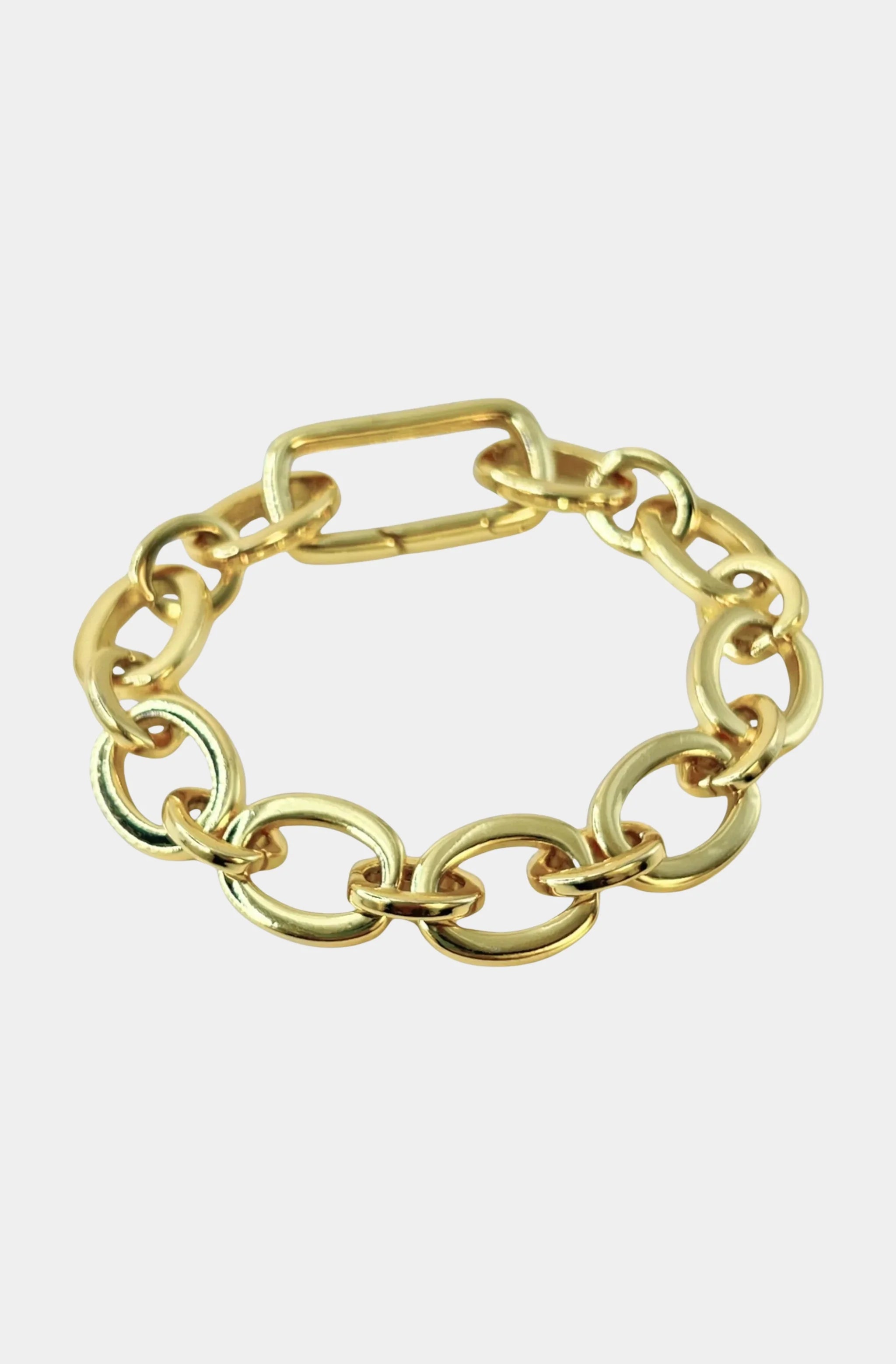 Chunky Oval Link Bracelet