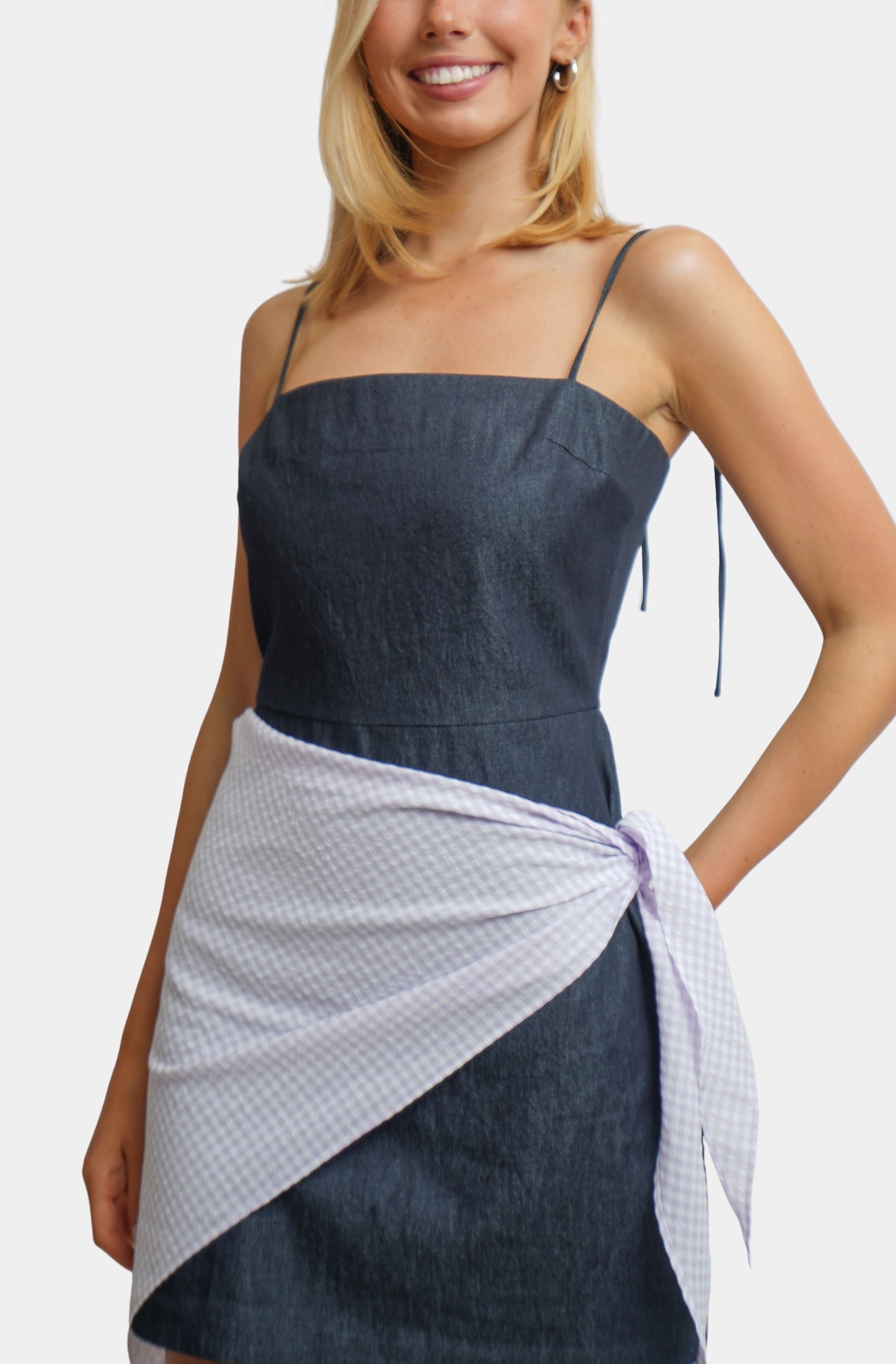 PRE-ORDER Hemline Exclusive Avani Dress with Bandana