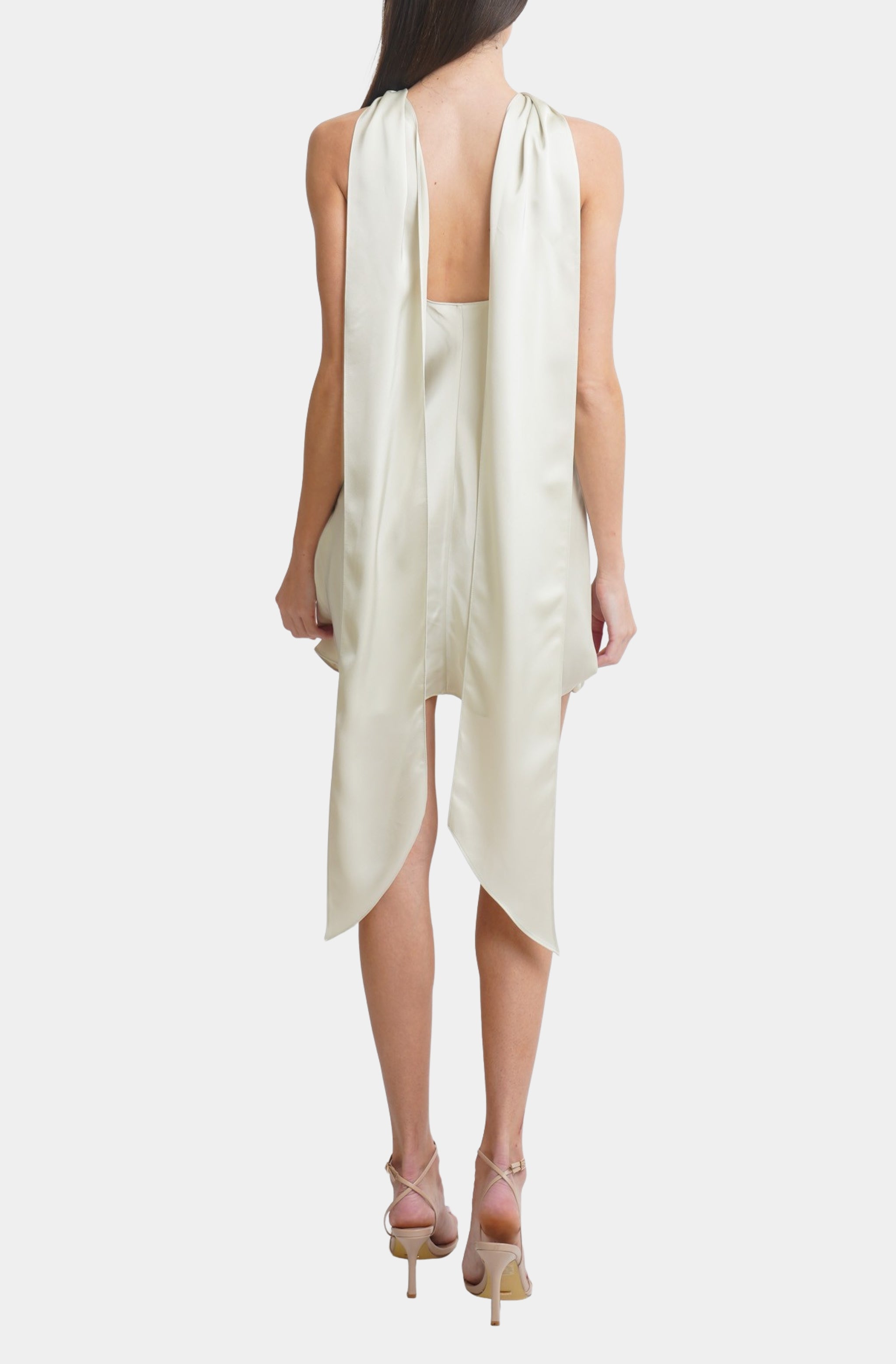 ashton mini dress Ashton' Button Up Mini Dress in Oatmeal FINAL SALE Marigold Clothing Co