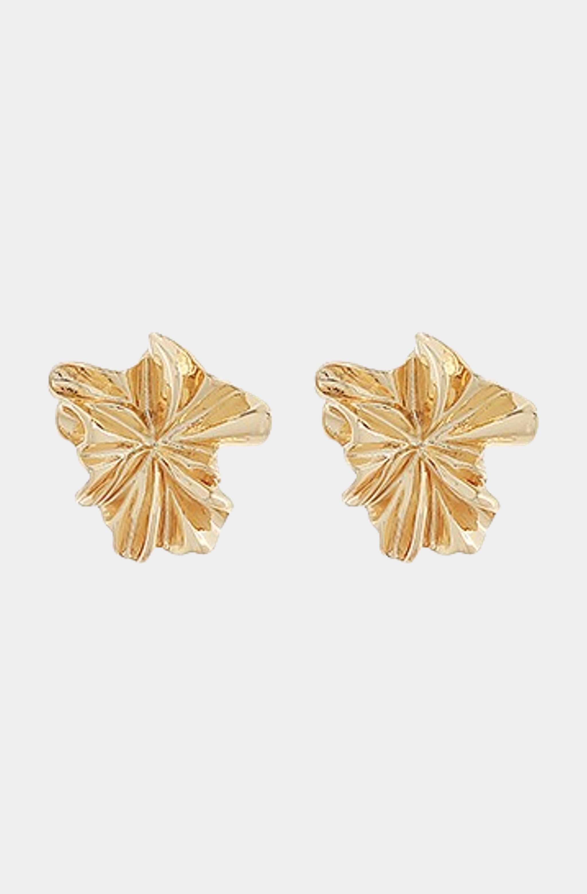 Textured Flower Earrings
