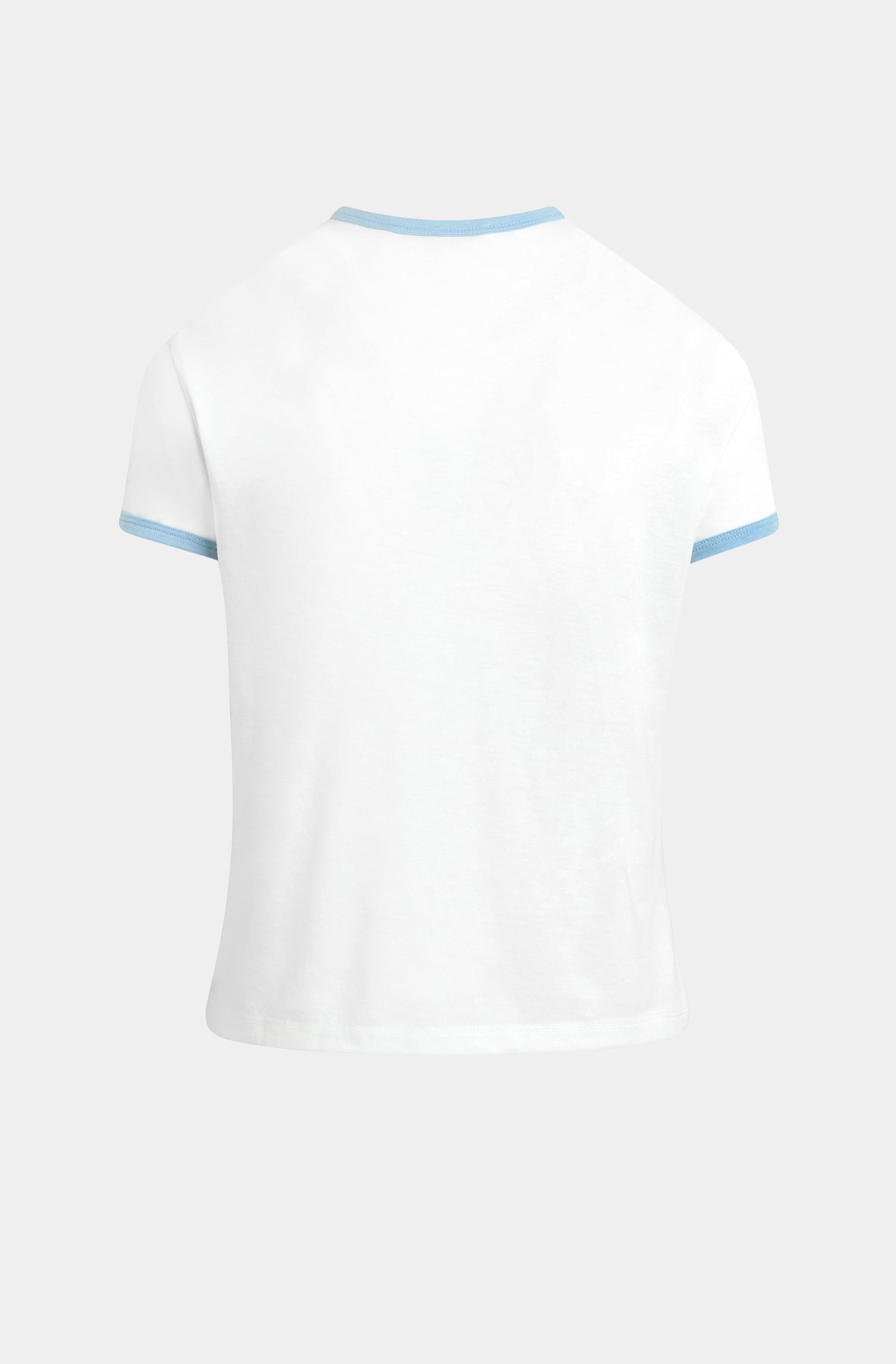 The Collegiate Chest Logo Ringer Tee