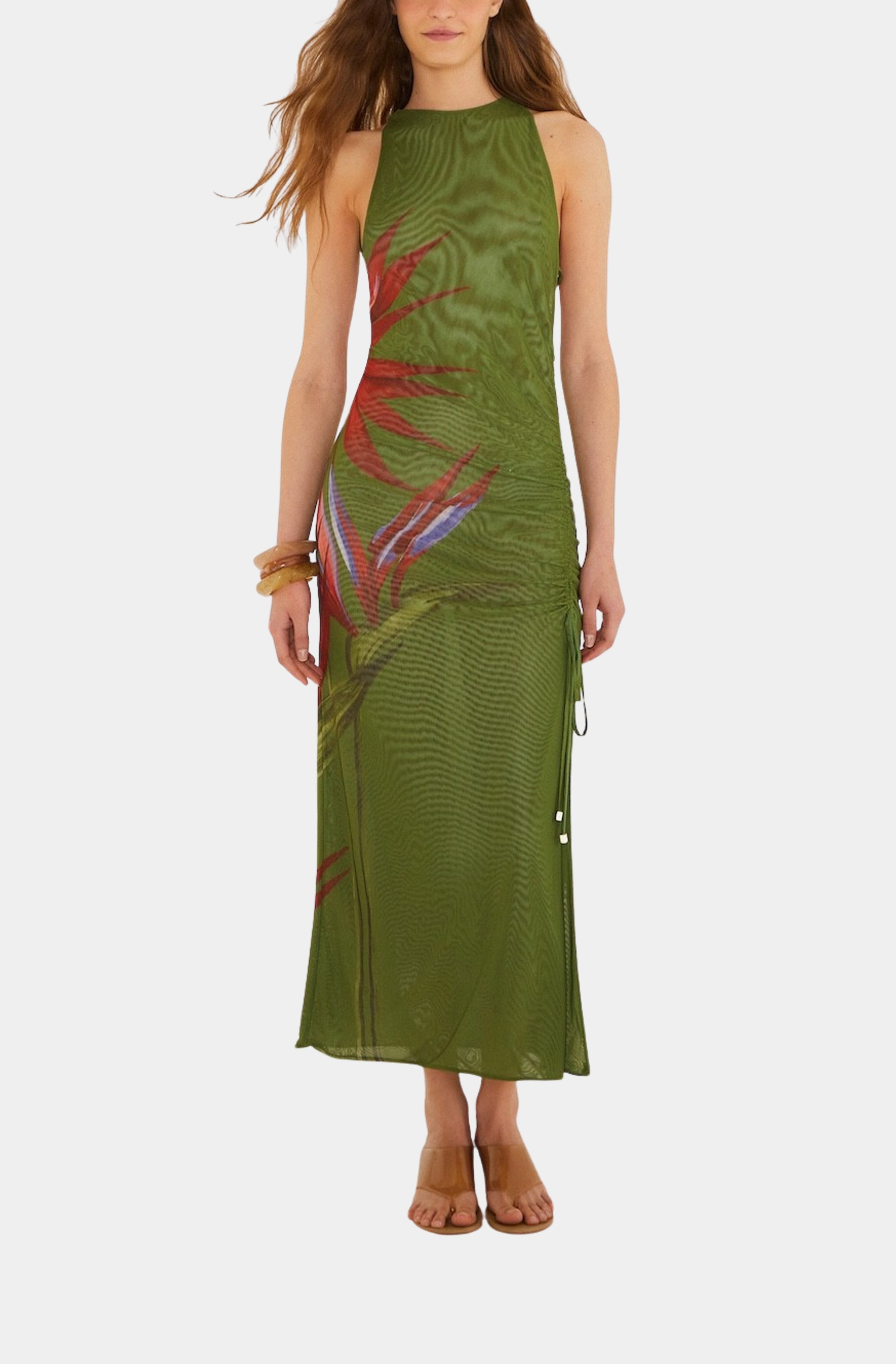 Strilitzia Dark Green Dress