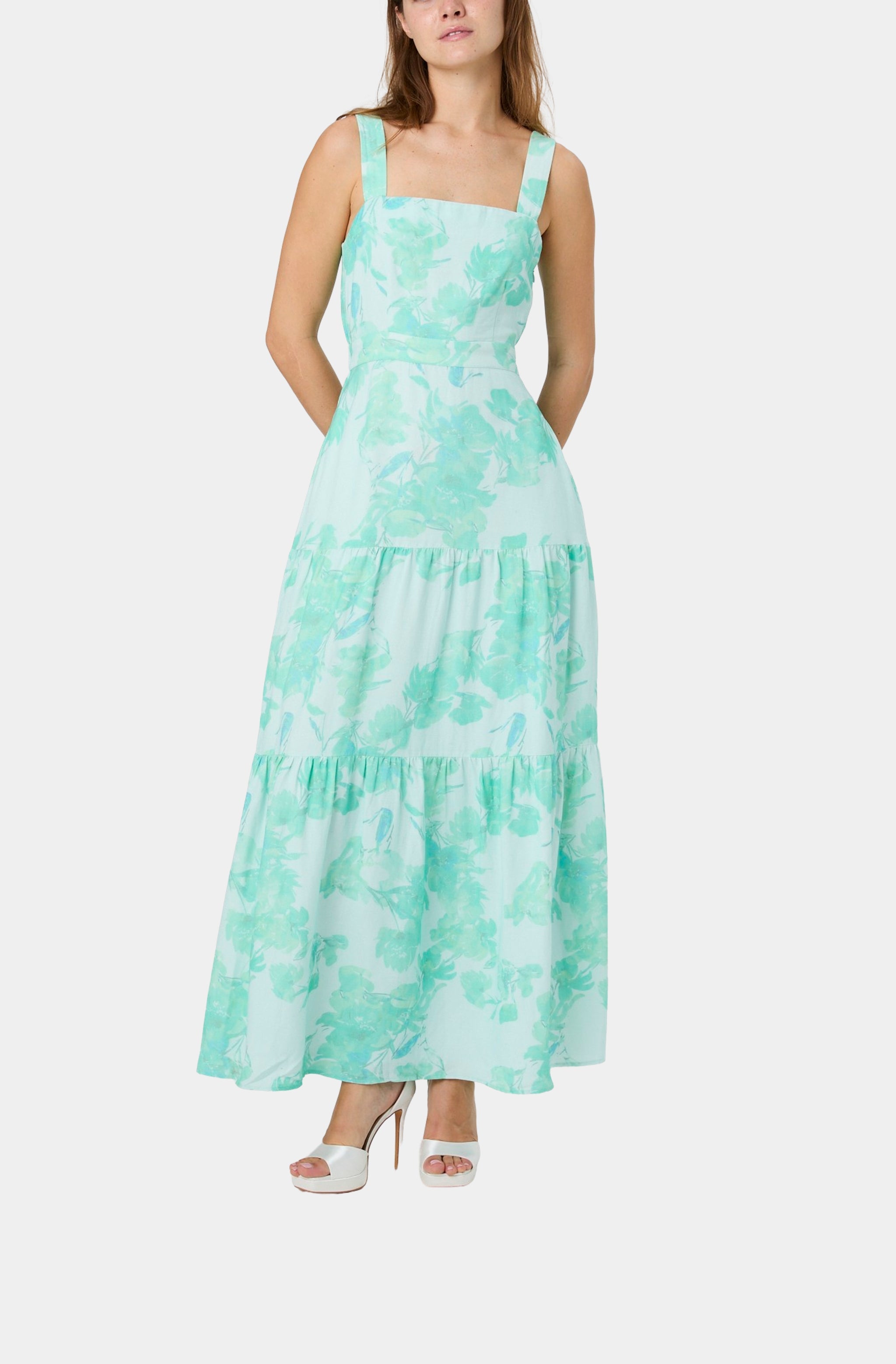 Cooper Linen Sophie Fleur Maxi HEMLINE French Quarter Cooper Linen Sophie Fleur Maxi HEMLINE French Quarter