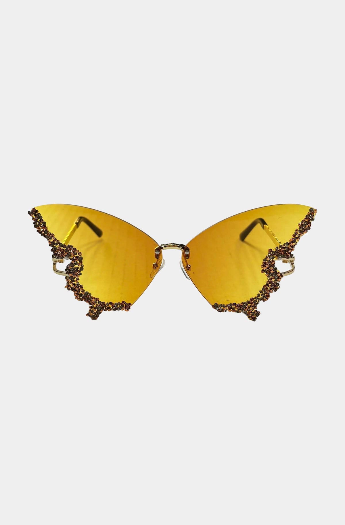Butterfly Rhinestone Sunglasses