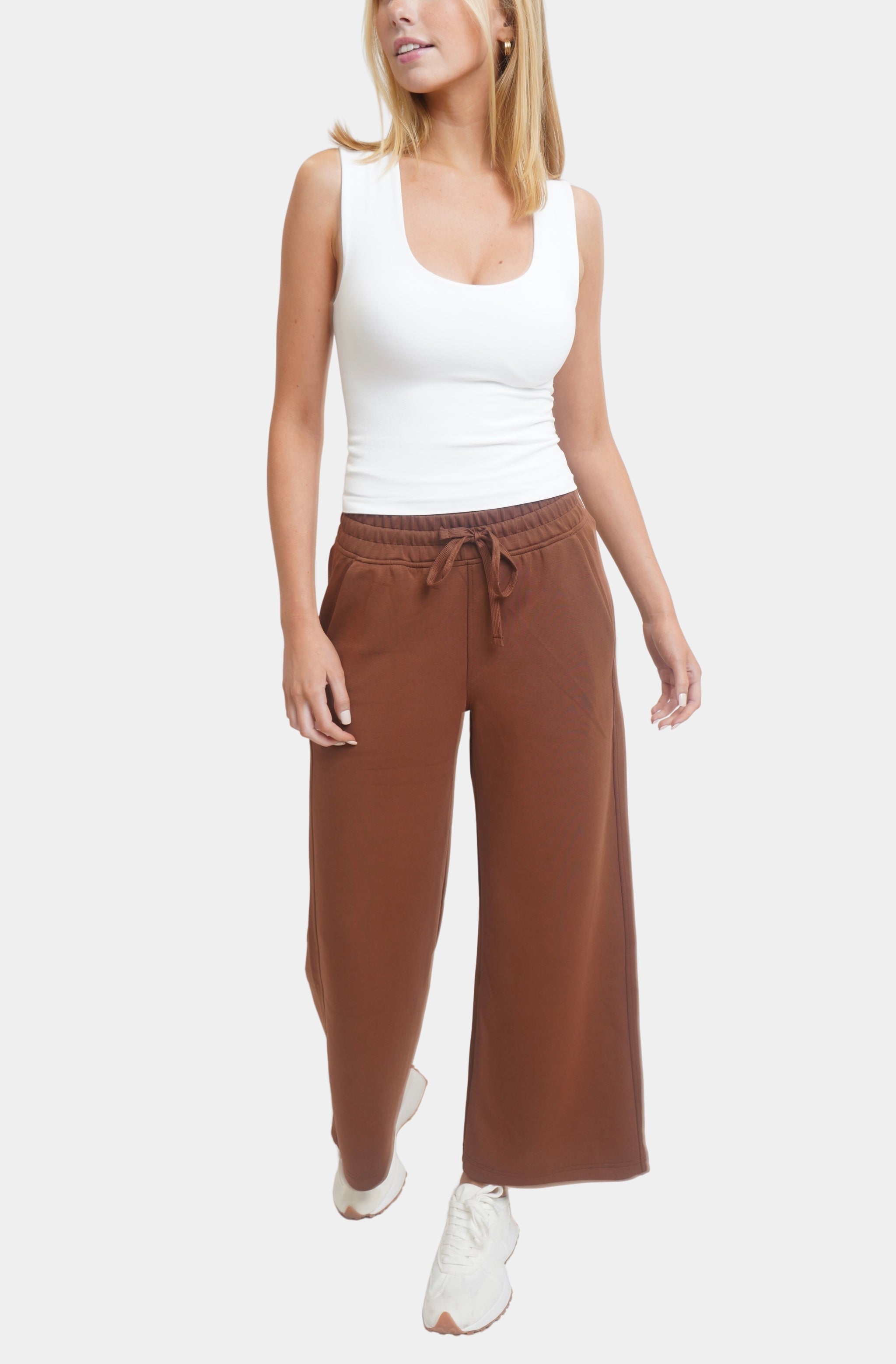 The Modal Scuba Cropped Pant – HEMLINE French Quarter