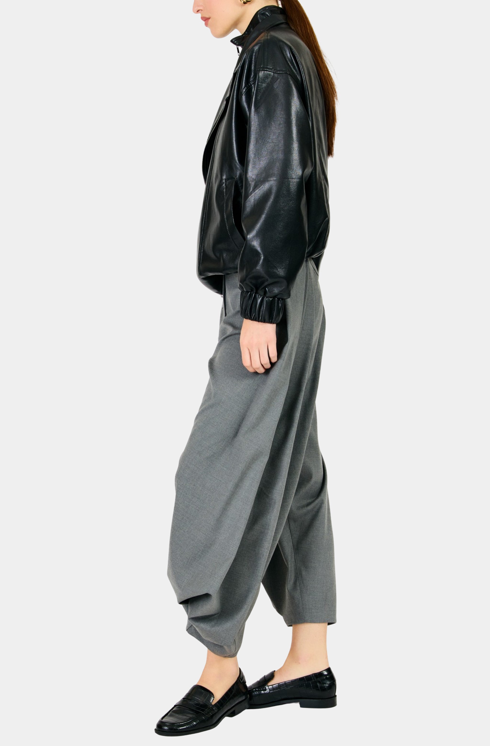 Noir Double Layered Jacket
