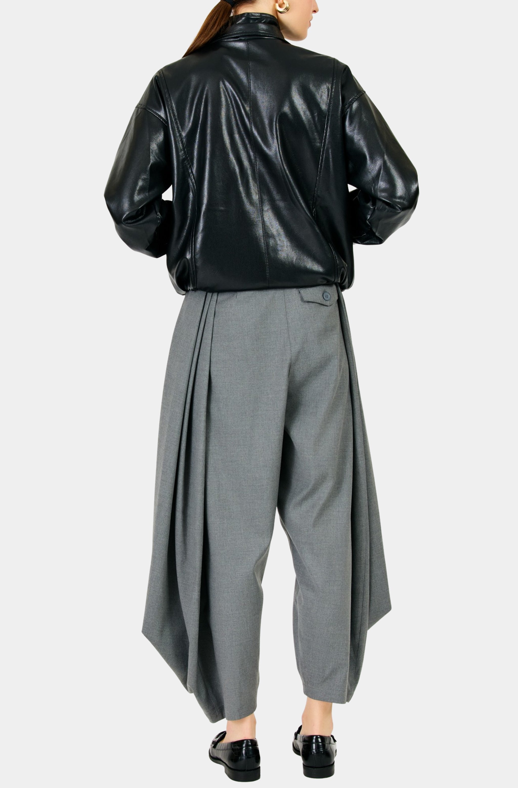 Noir Double Layered Jacket
