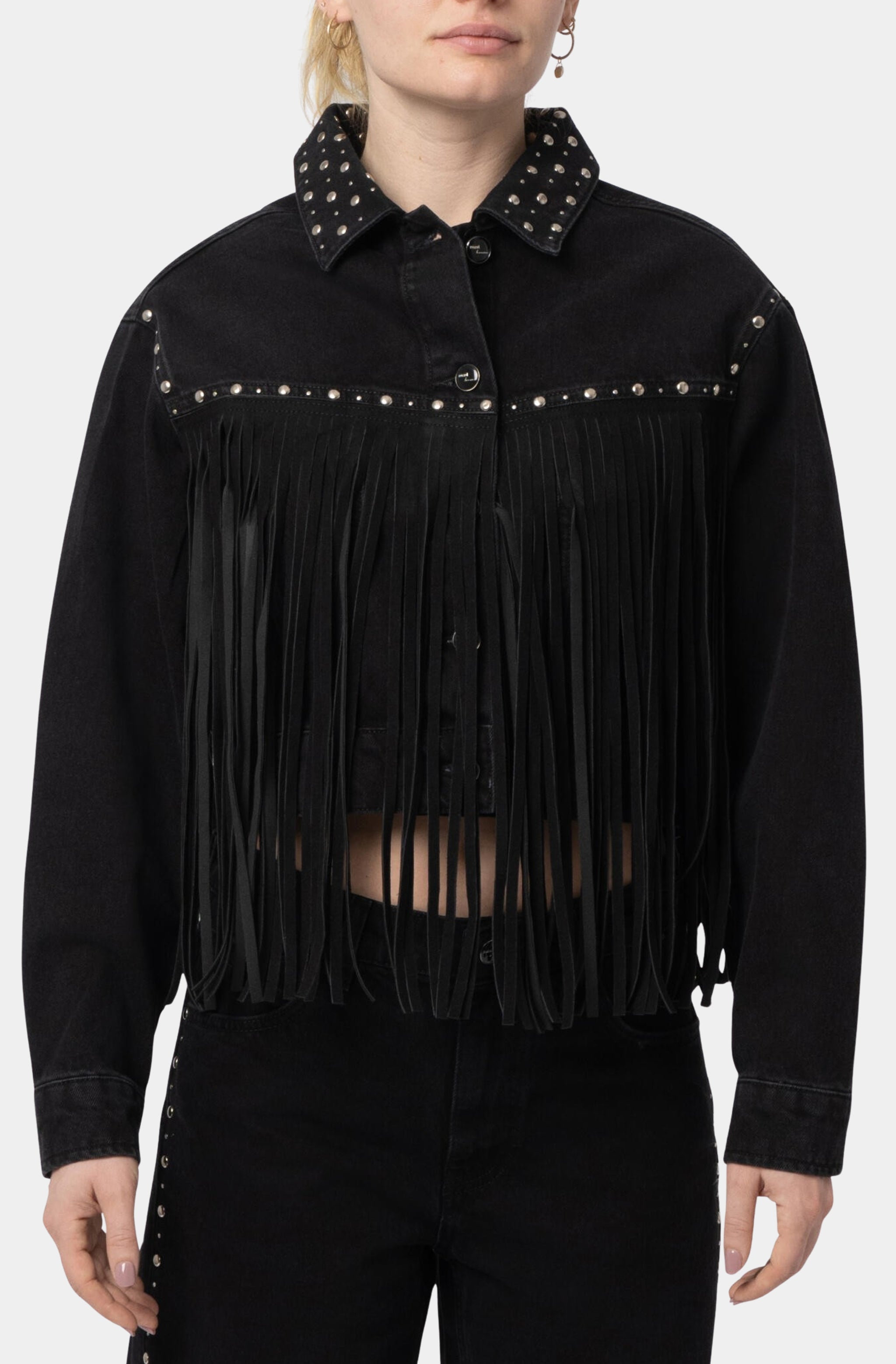 Jenna Fringe Jacket