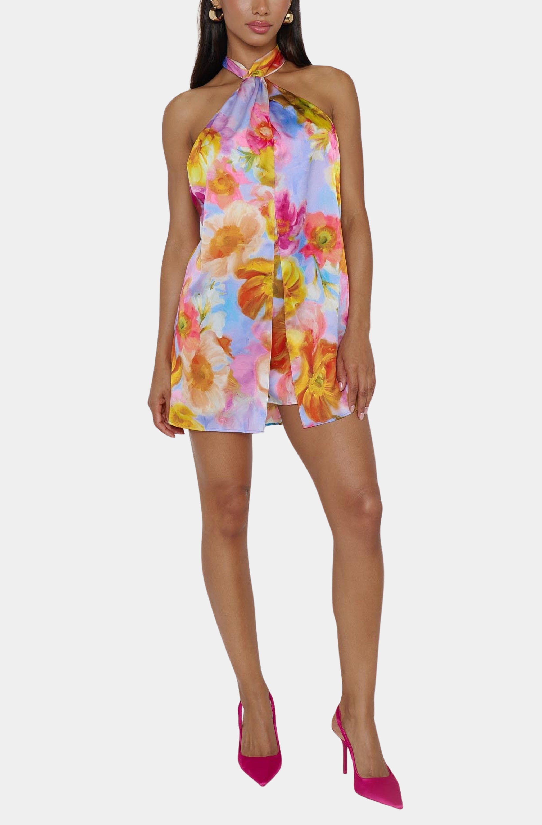 Twist Mini Dress