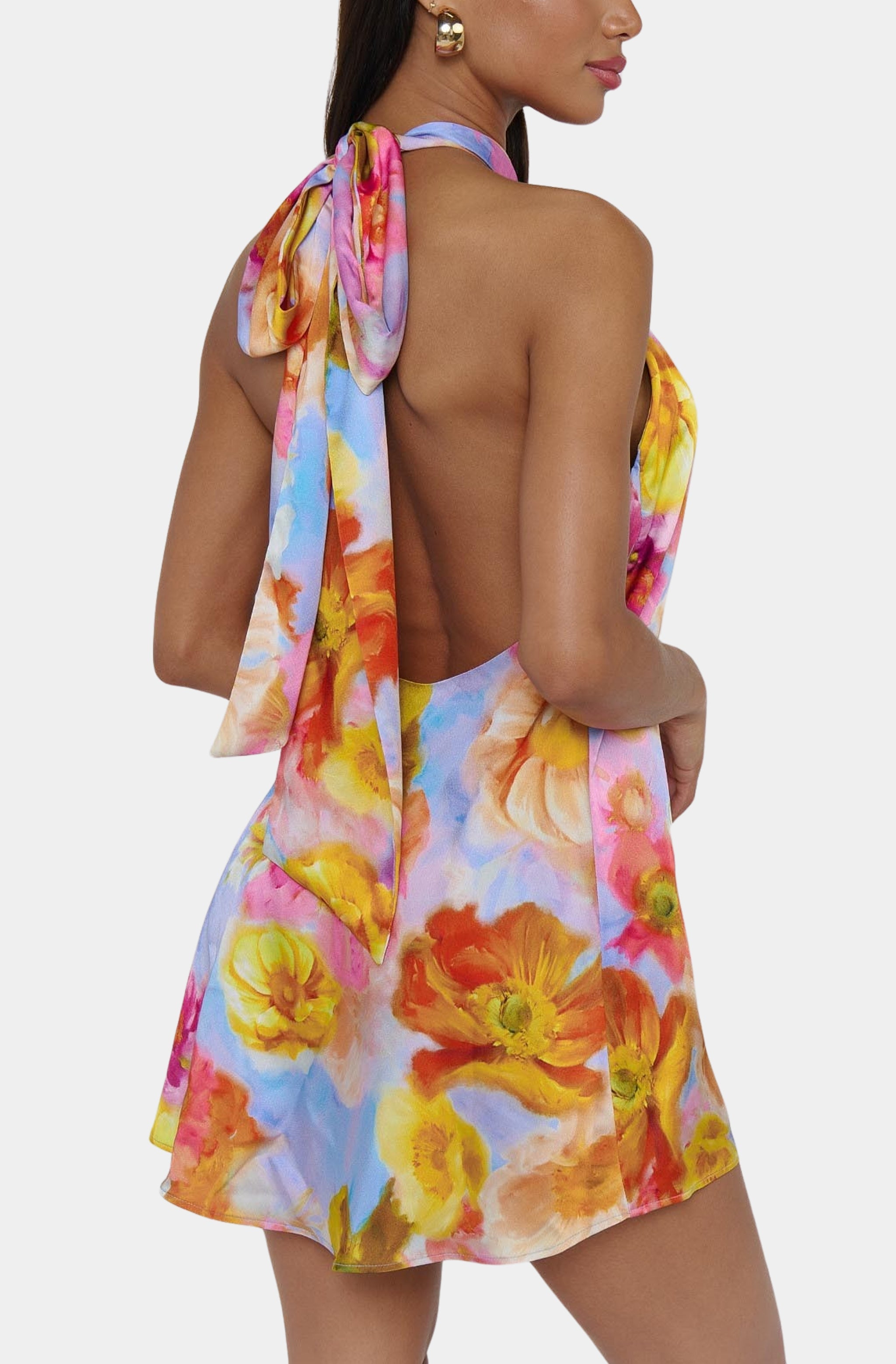 Twist Mini Dress