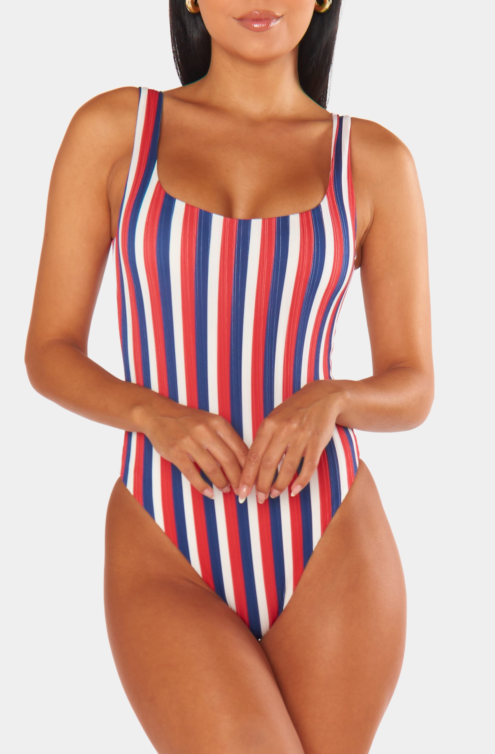 The Ribbed One Piece Swimsuit